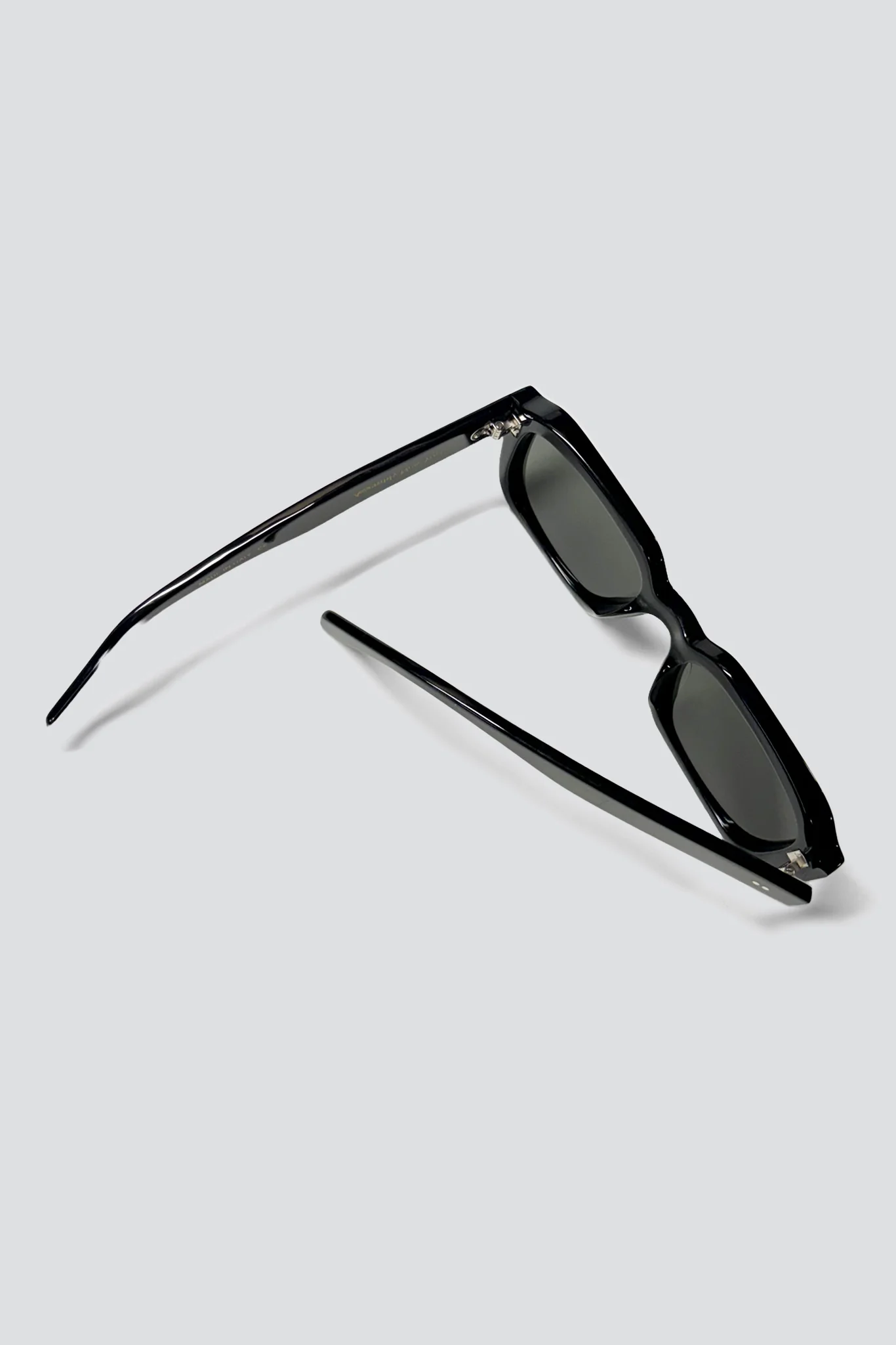 Acetate Odessa Sunglasses - Black - Image 3