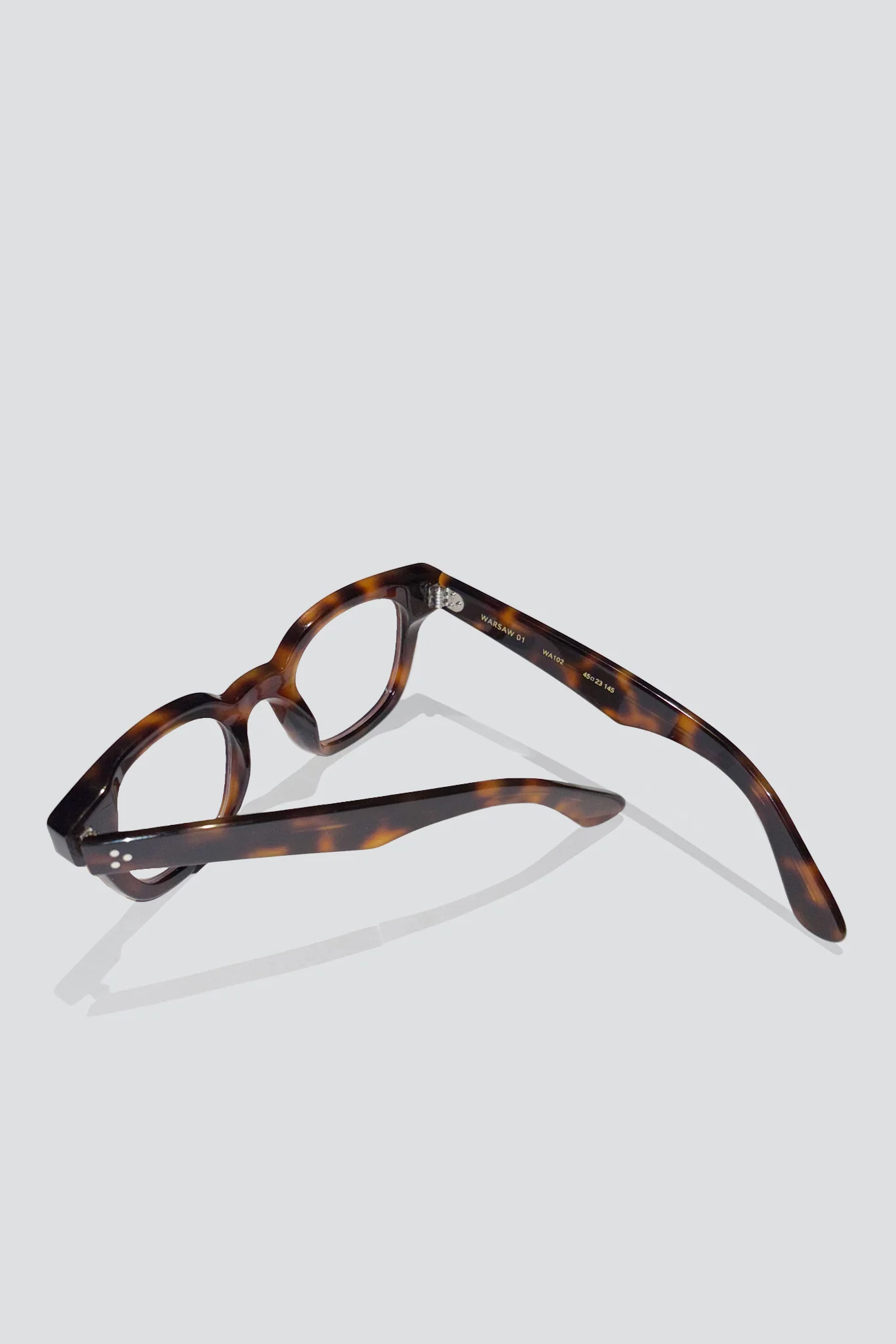Acetate Warsaw Sunglasses - Tortoise - Image 4