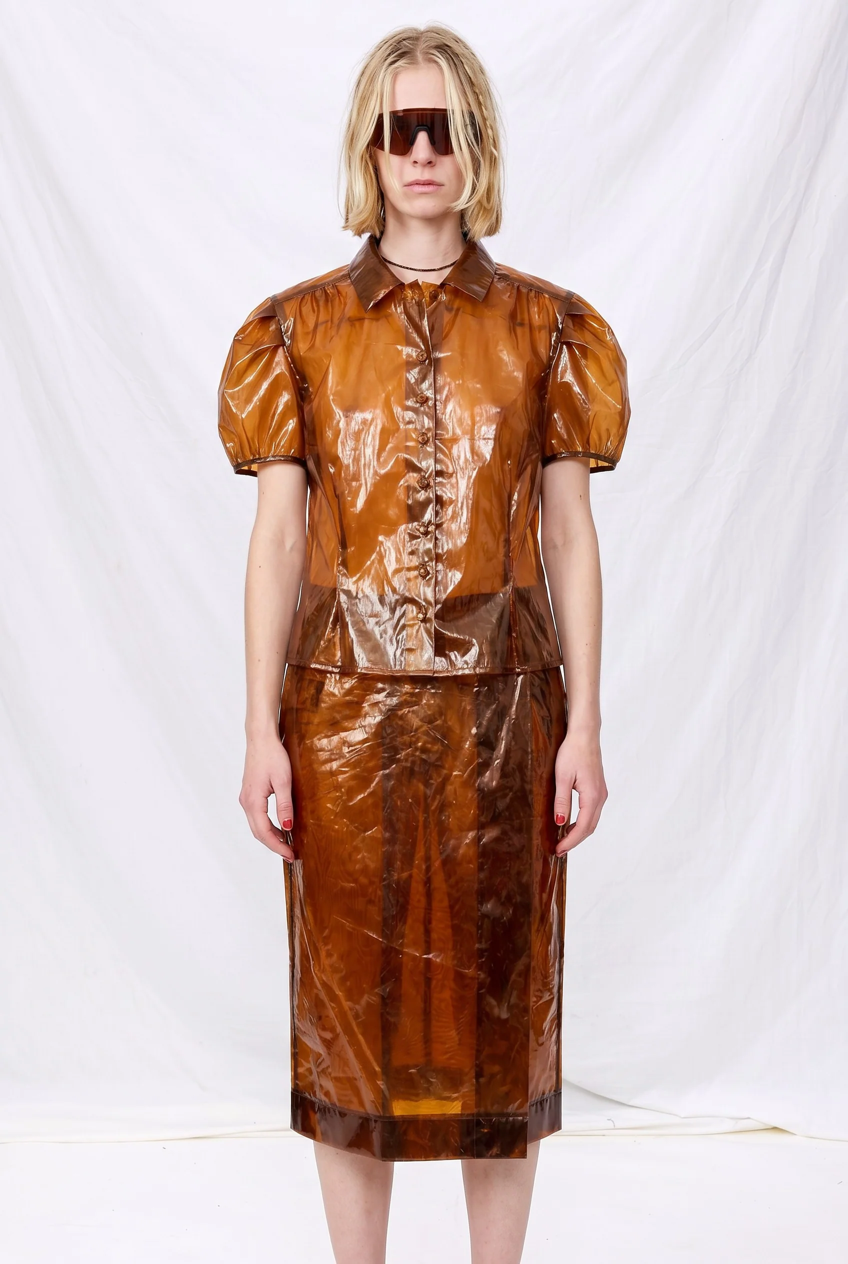 Amber Film Midi Skirt - Image 3