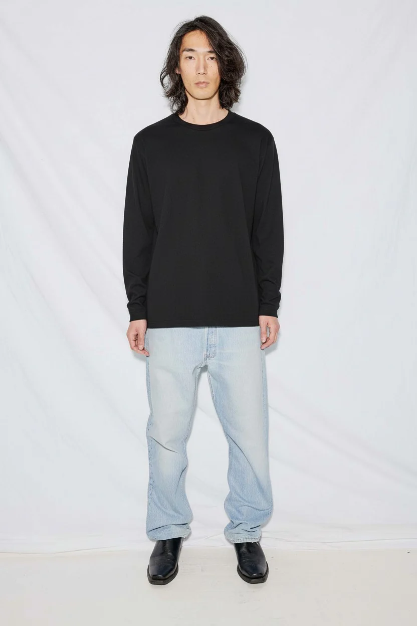 Black Baja Long Sleeve Tee - Image 4