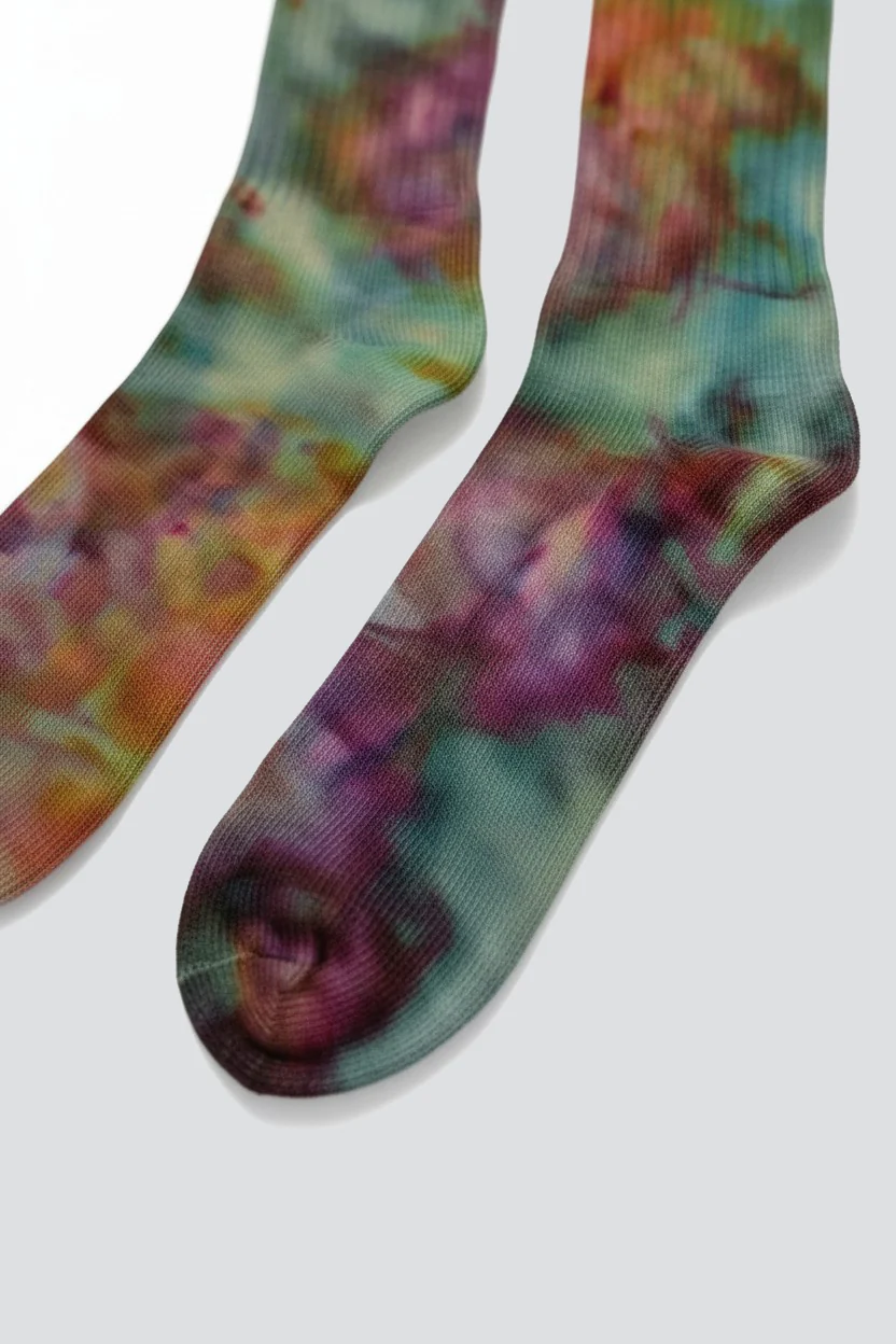 Bamboo Multi Tie Dye Sock - Image 2