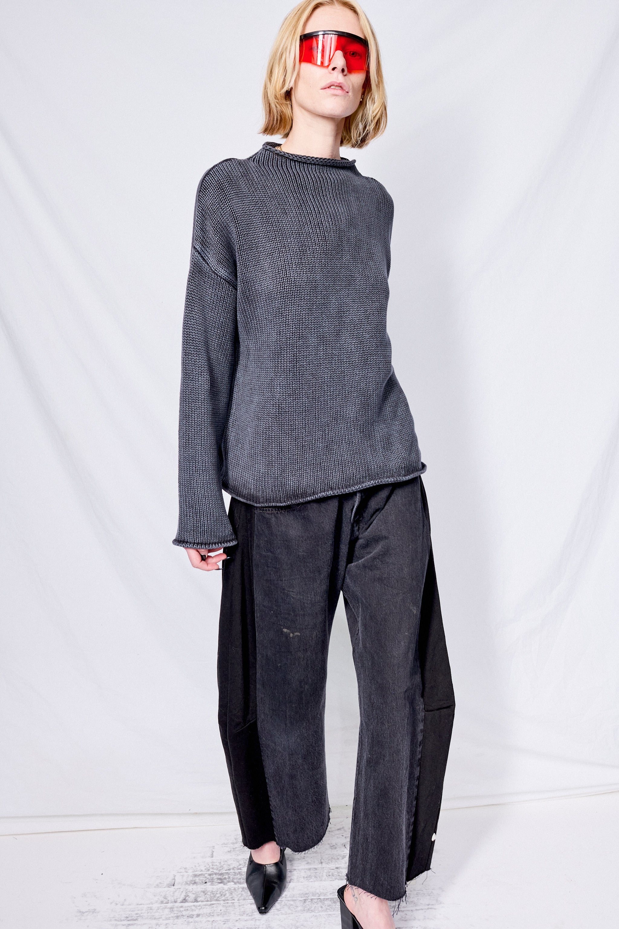 Black Lamis Sweater