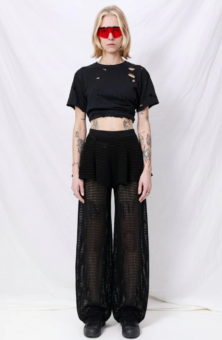Black Longitude Pants - Image 2
