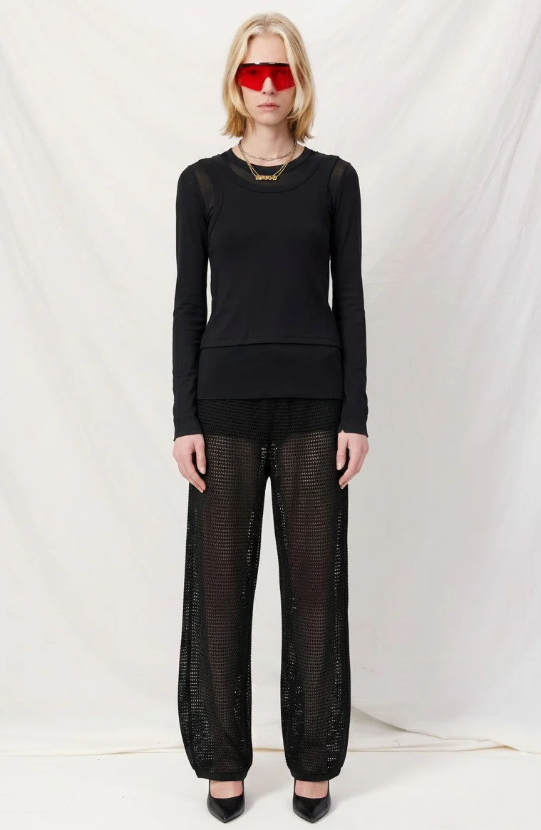 Black Longitude Pants - Image 4