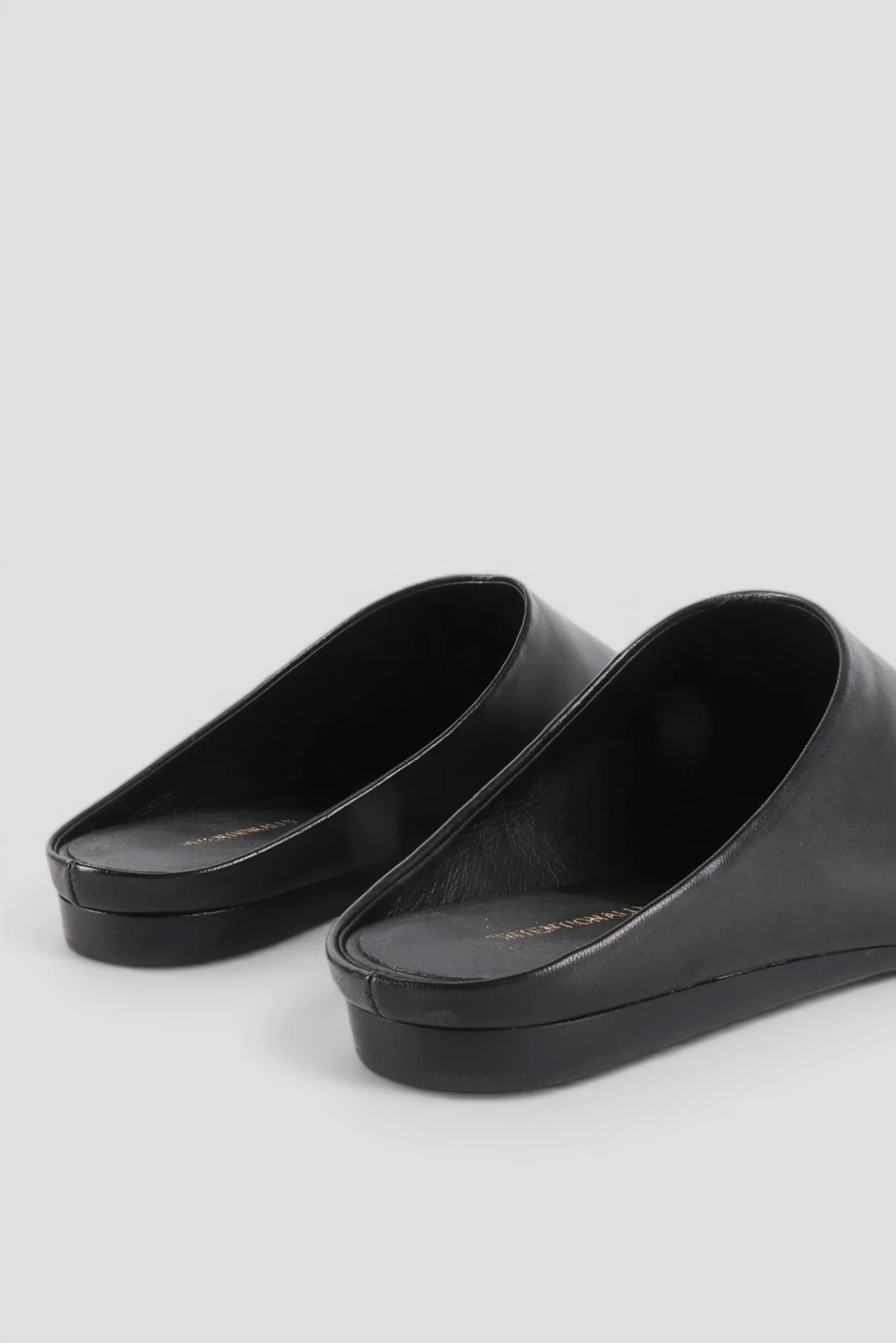 Black Major Leather Mule - Image 4