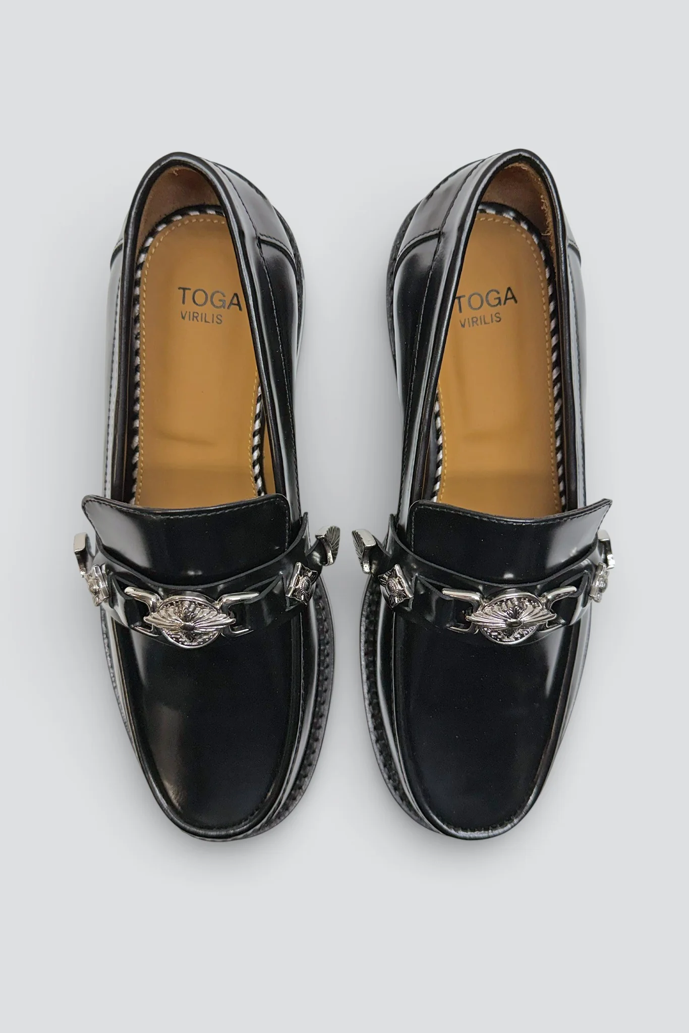 Black Polido AJ826 Shoe - Image 3