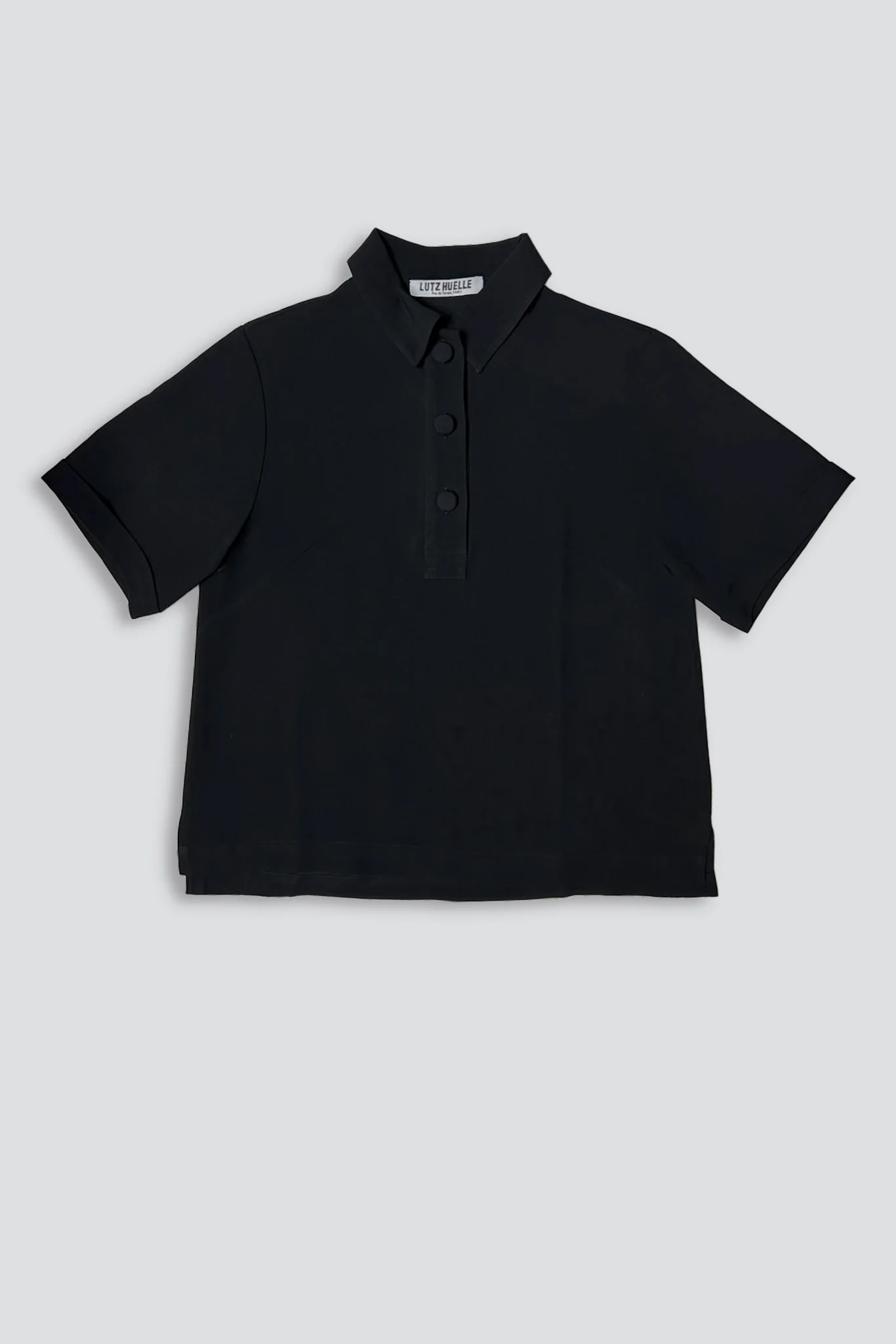Black Polo Shirt - Image 2