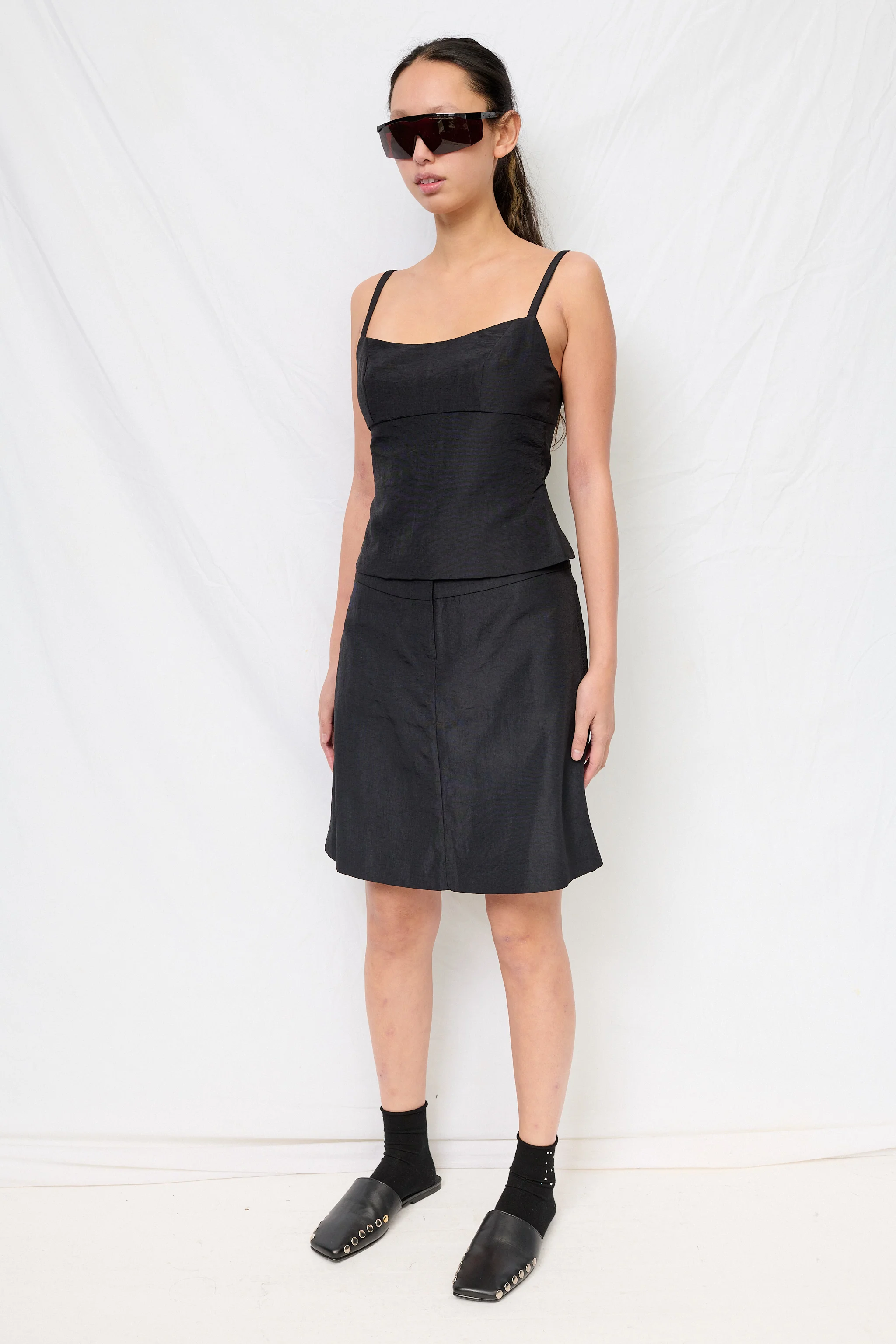 Black Refract Skirt - Image 2