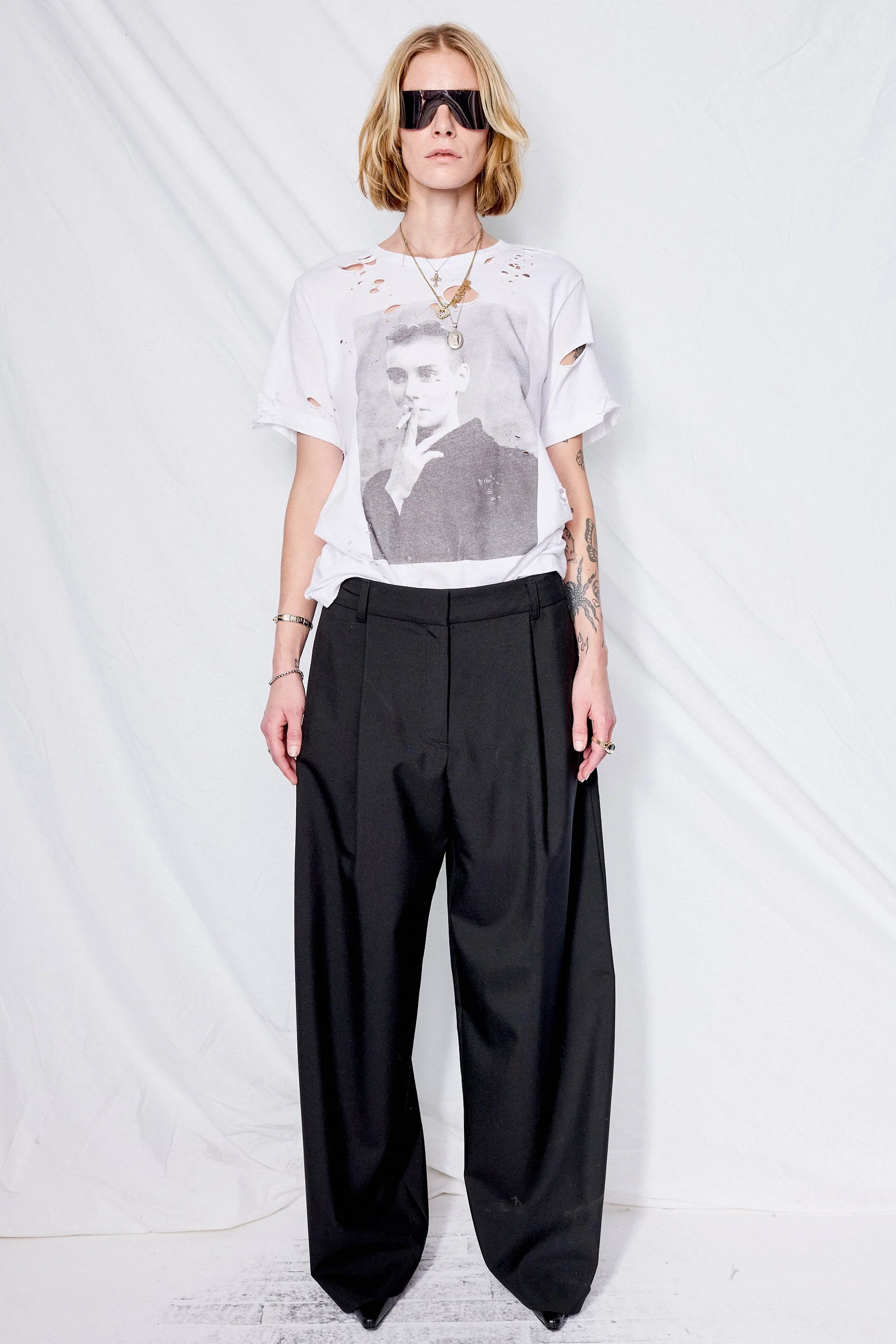 Black Suiting Homme Pant - Image 4