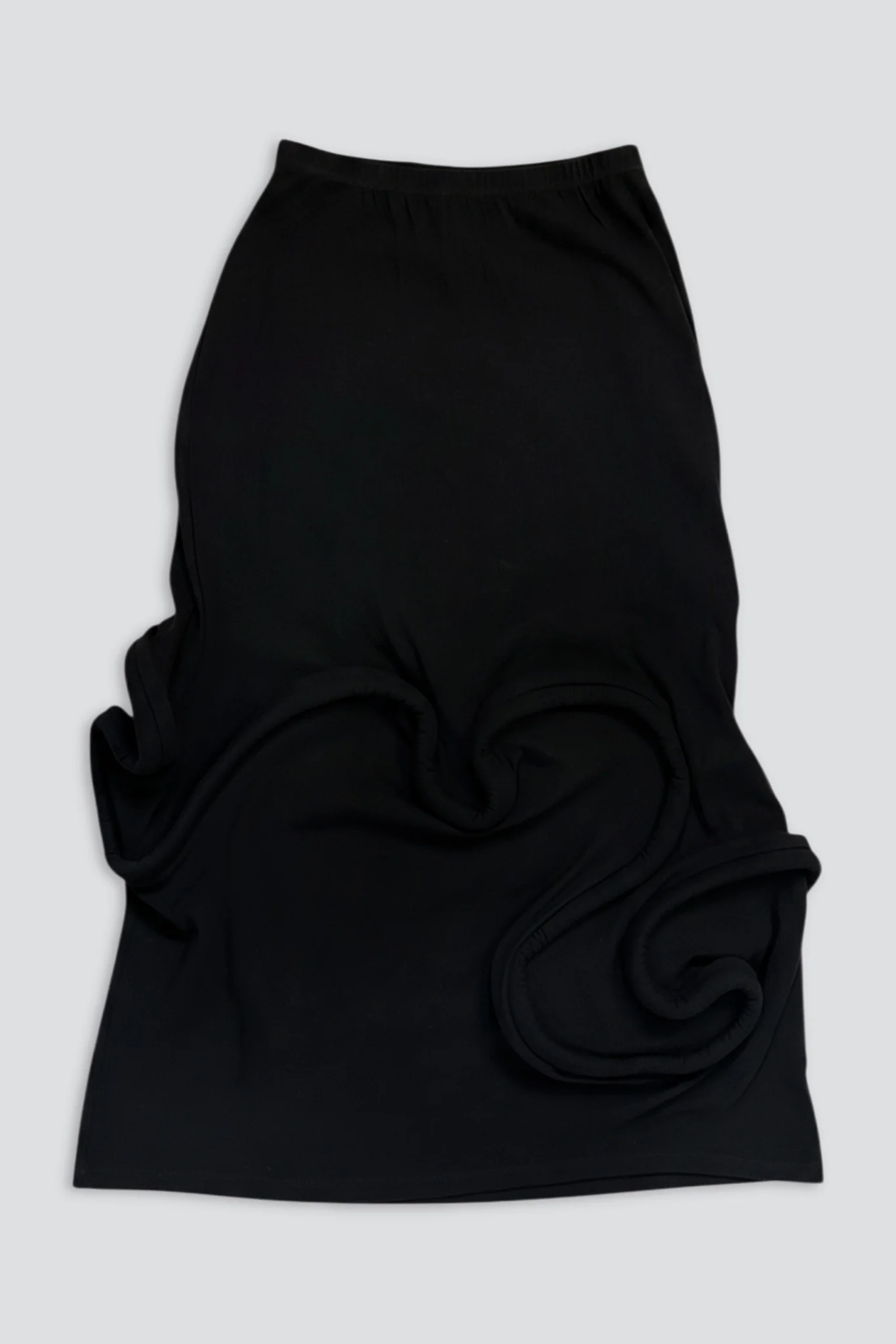 Black Swirly Skirt - Image 2