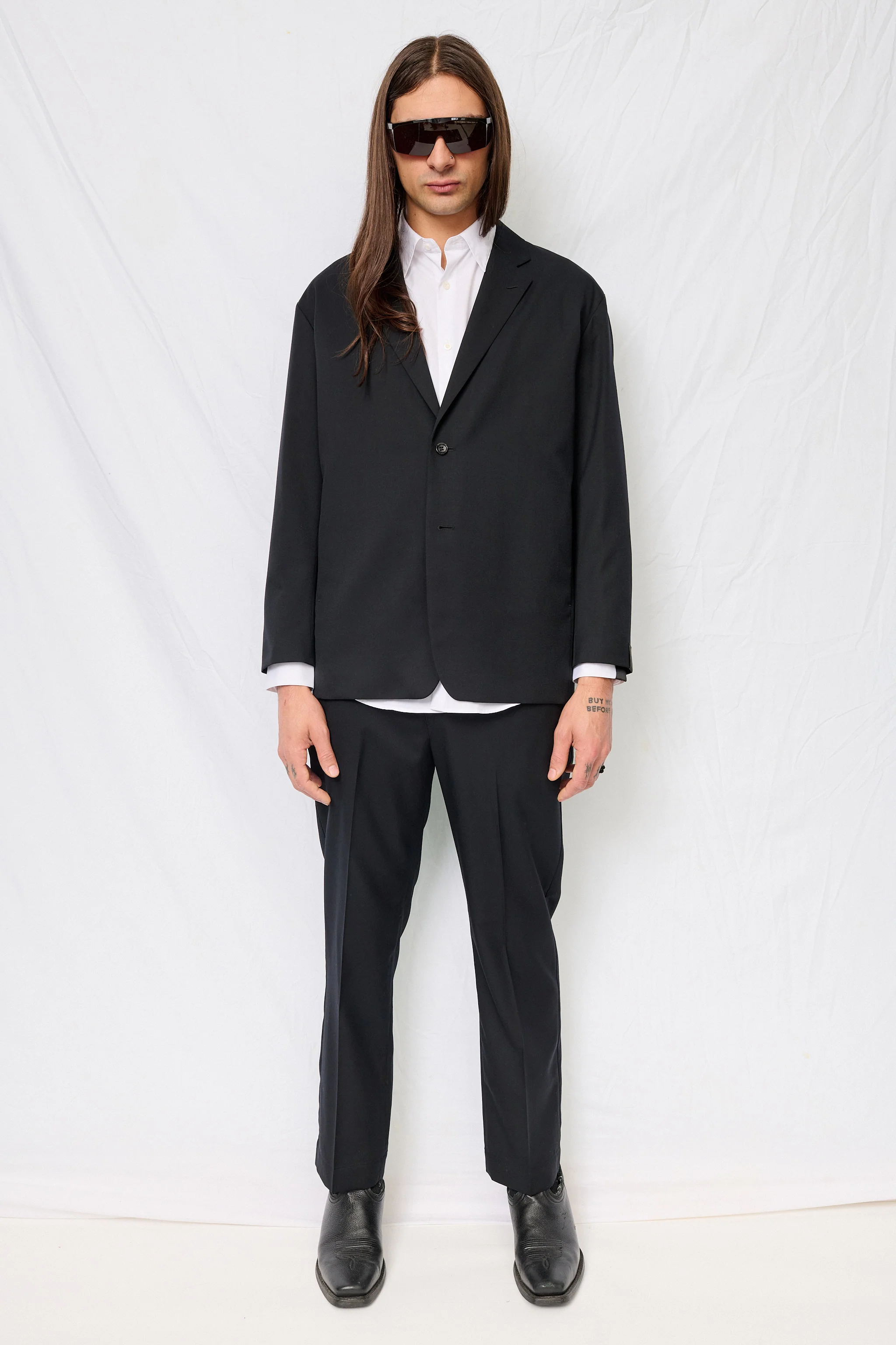 Black Tapered Pants - Image 2