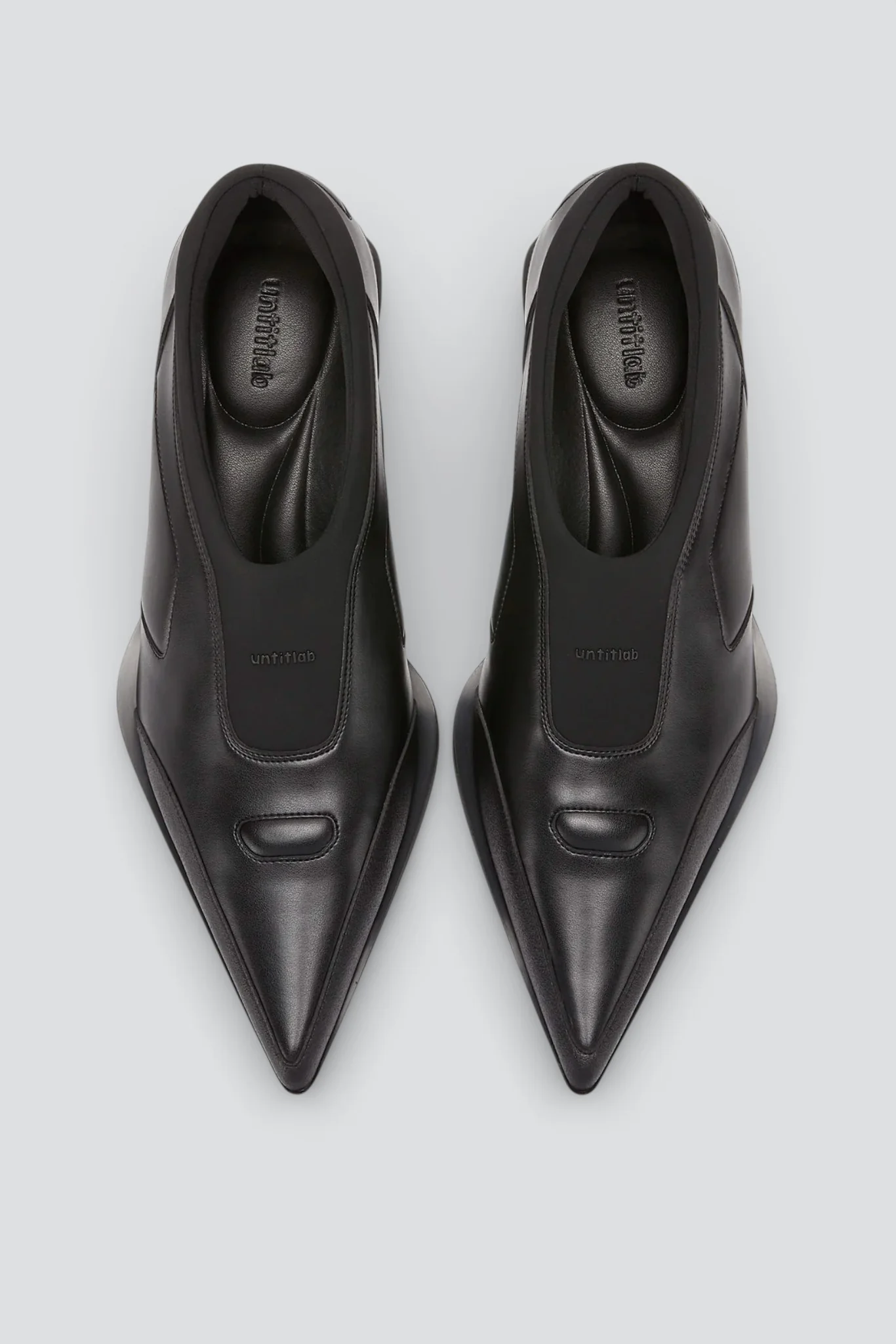 Black Velo Flex Mule Heels - Image 3
