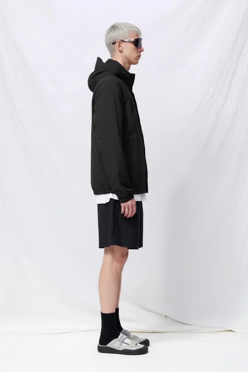 Black Wrinkled 3 Layer Shell - Image 4
