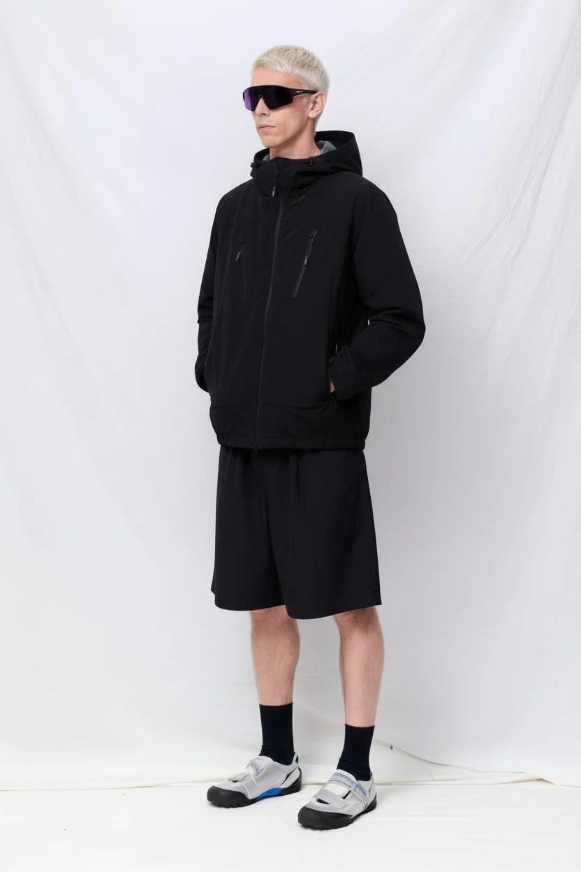 Black Wrinkled 3 Layer Shell - Image 5