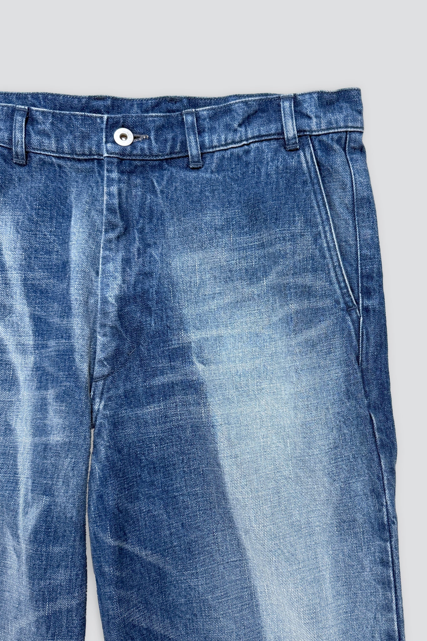 Blue Type 104 Faded Denim Pant - Image 4