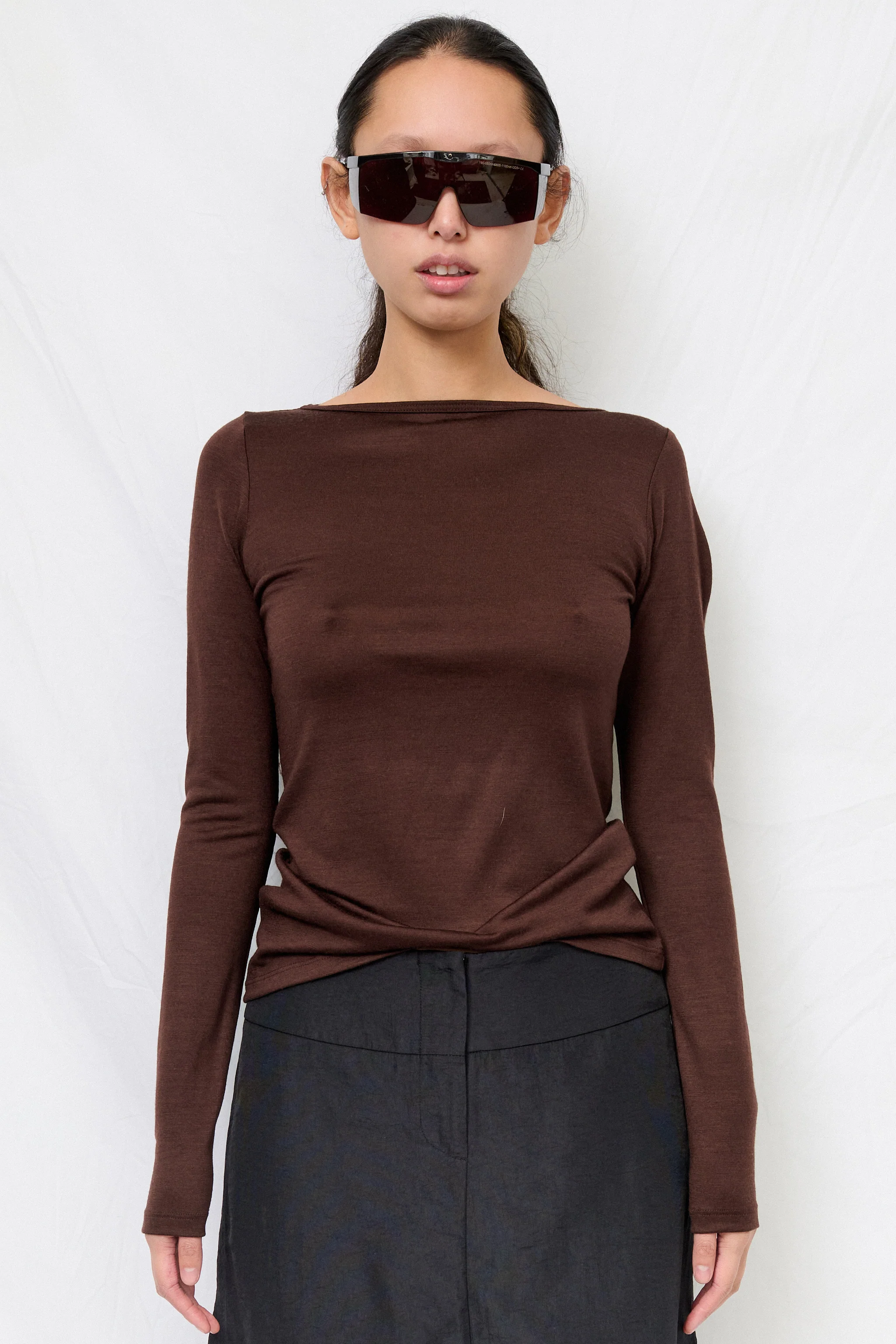 Brown Connection Wool Top