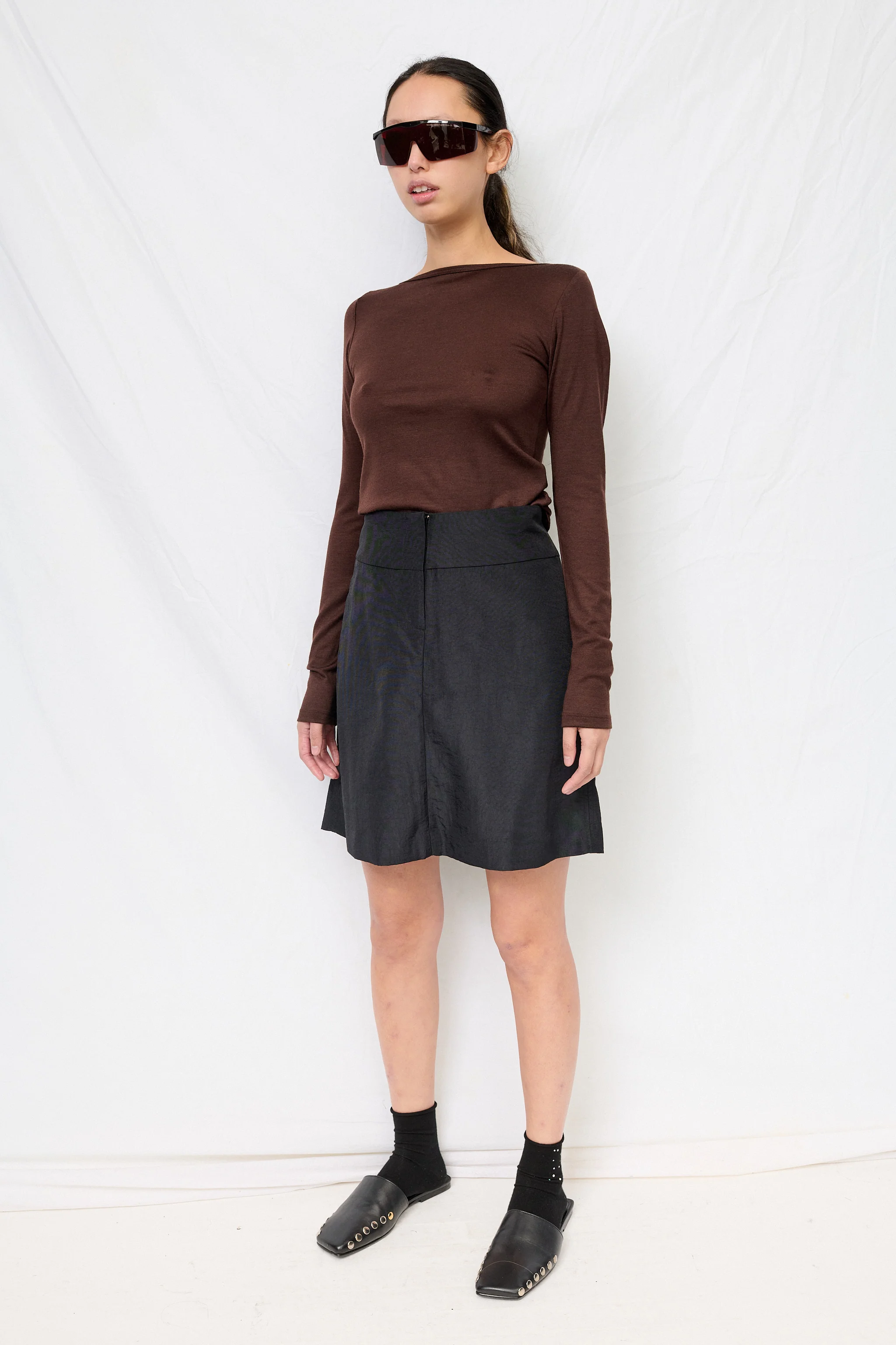 Brown Connection Wool Top - Image 3