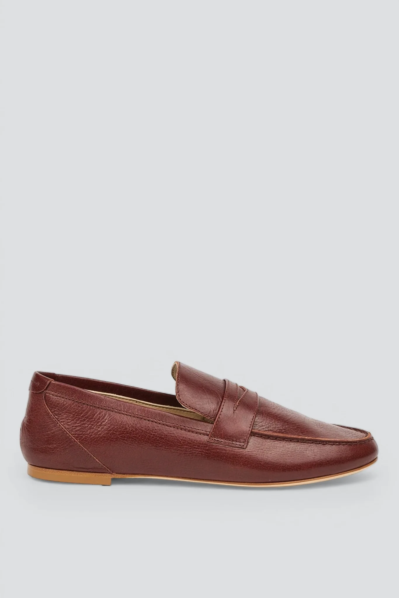 Burgundy Penny Loafer
