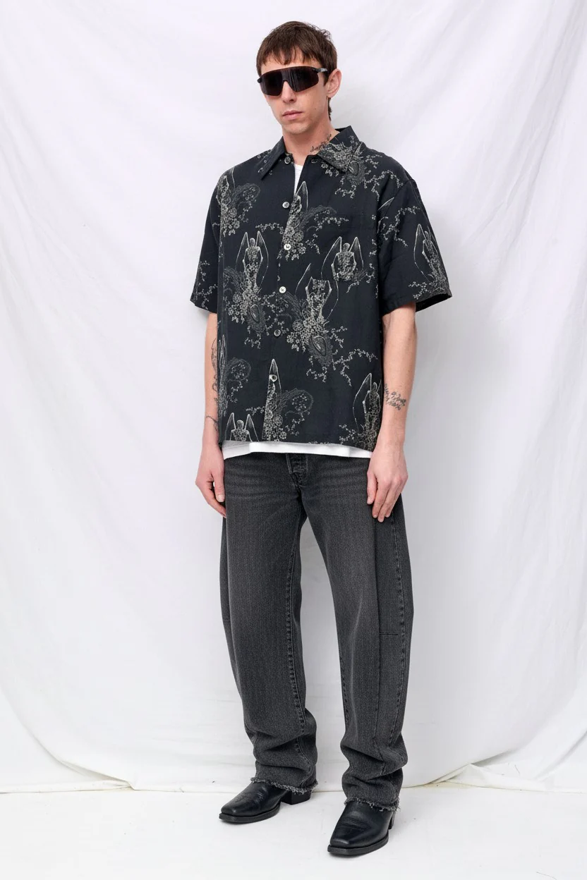 Death Paisley Every Shirt Shortsleeve - Image 3