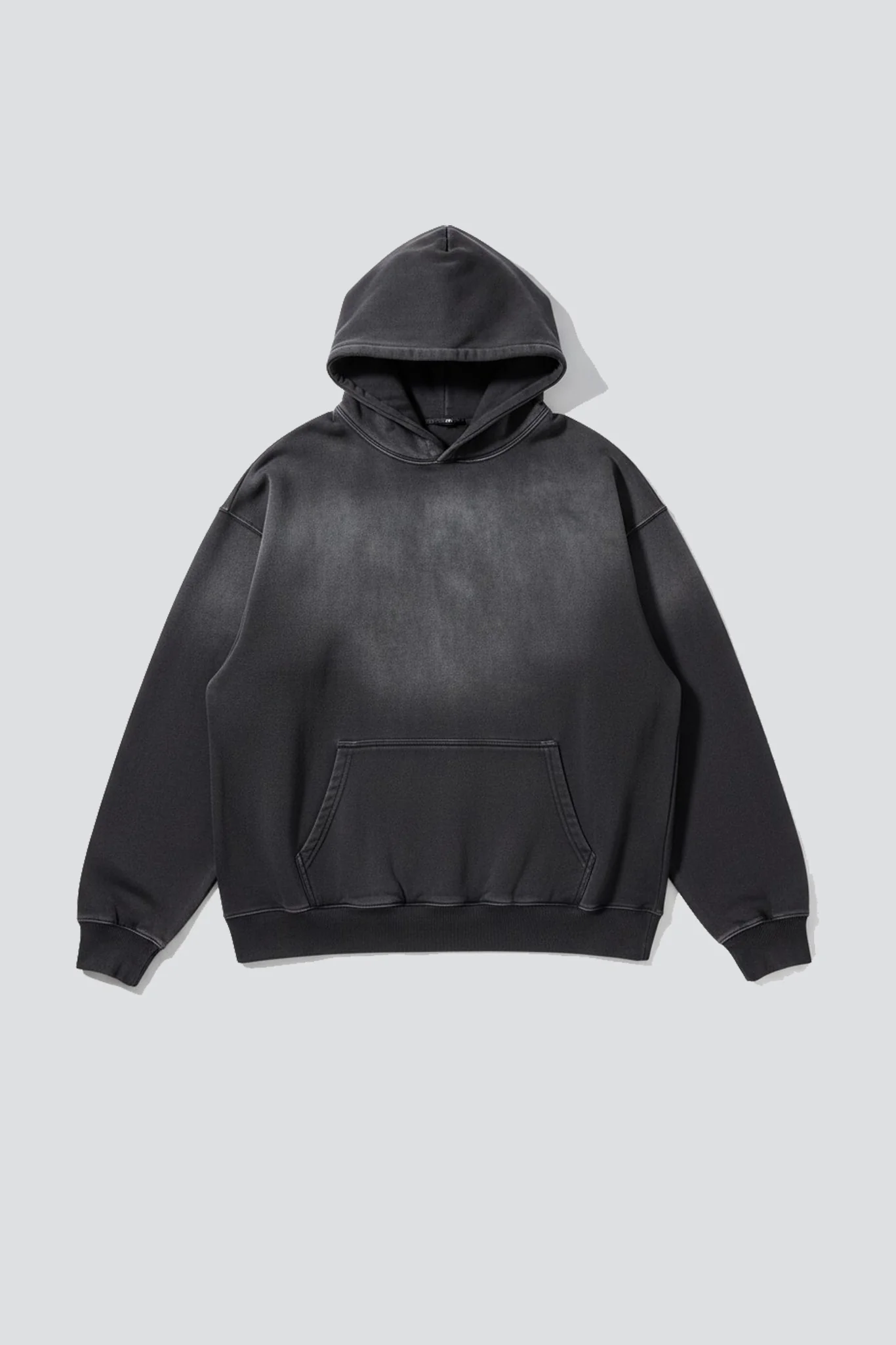 Faded Black Hoodie - Image 3