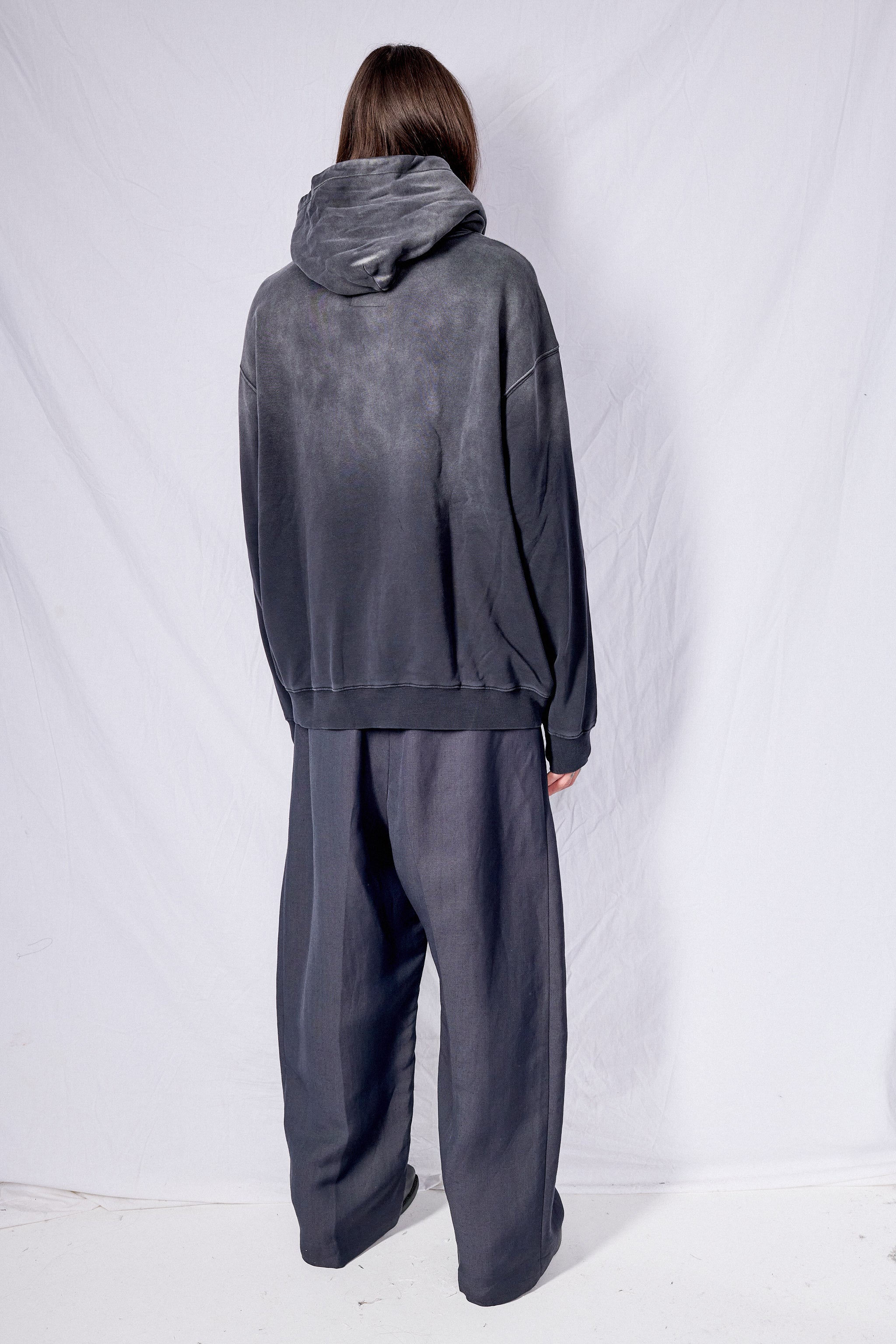 Faded Black Hoodie - Image 9