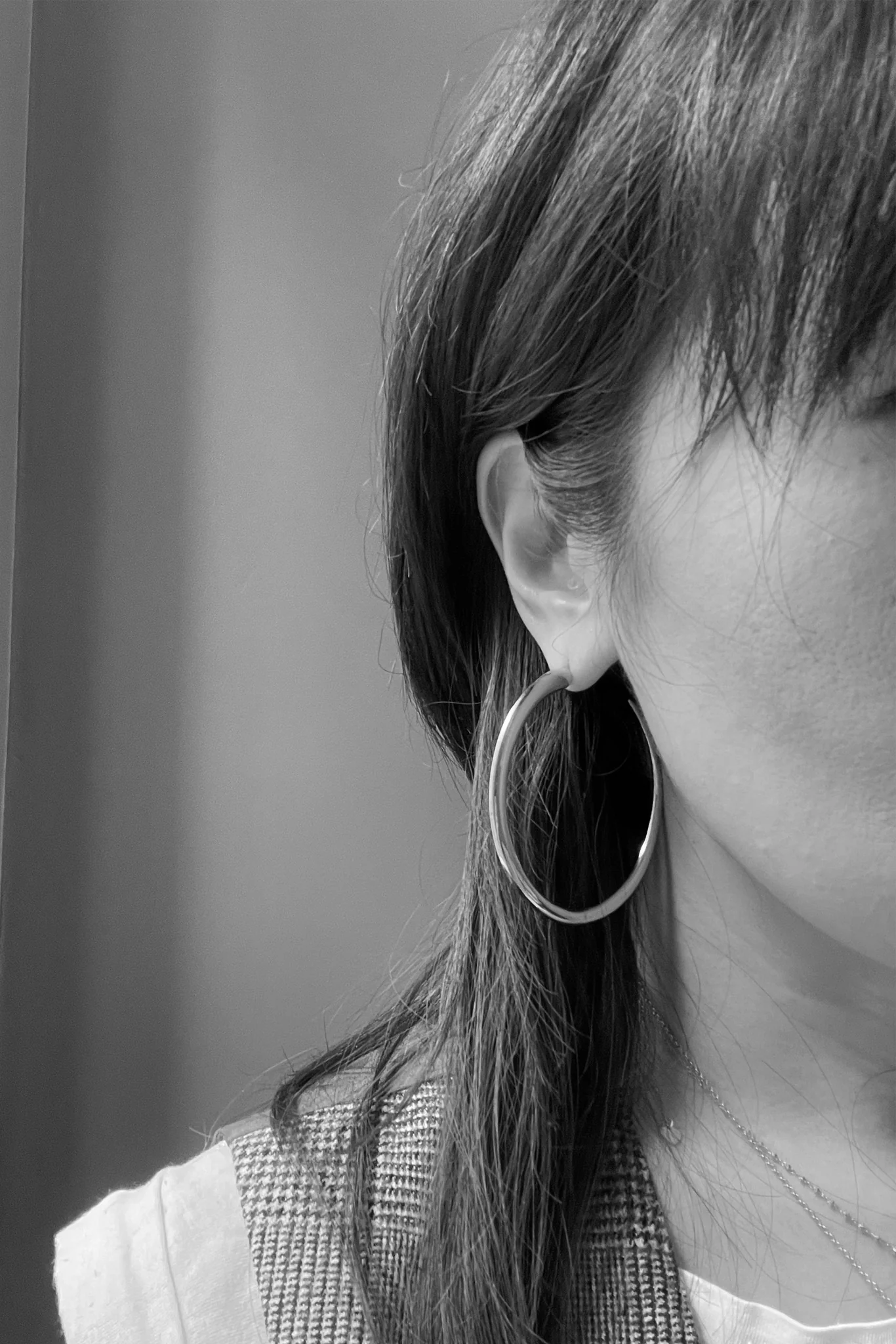 Gold Vermeil Nude Khartoum Hoops - Image 2