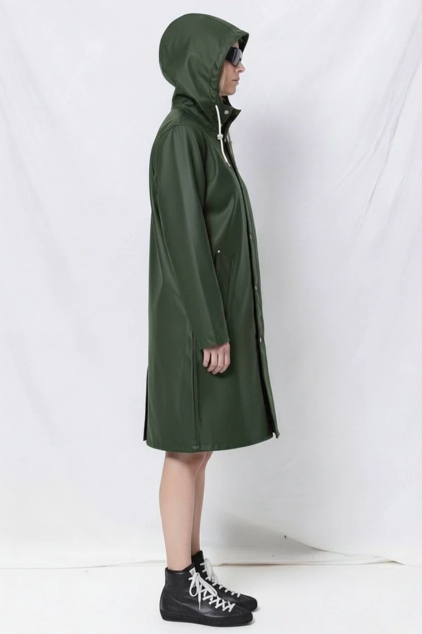 Green Stockholm Original Raincoat - Image 4