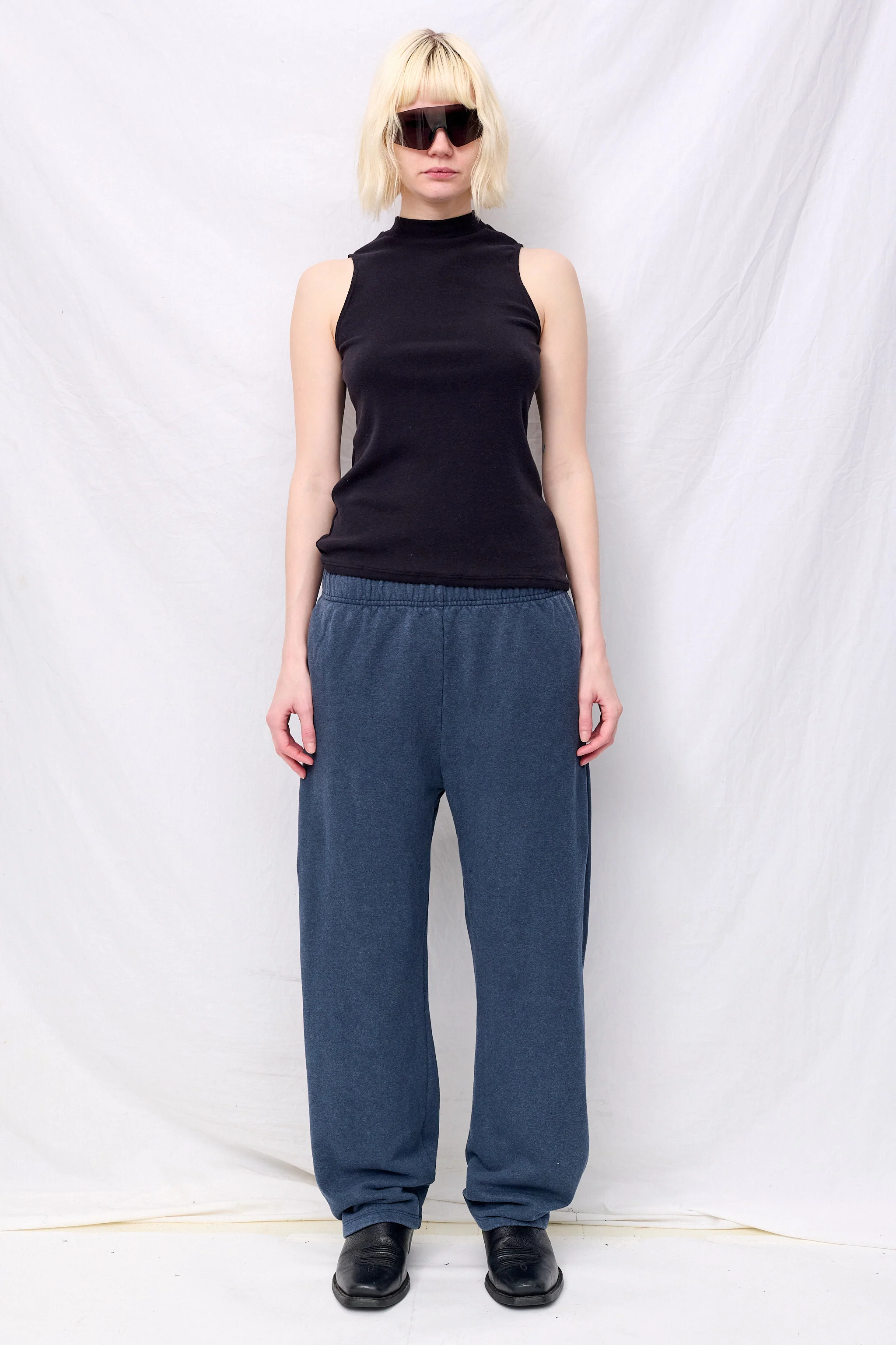 Navy Shea Sweatpant - Image 5