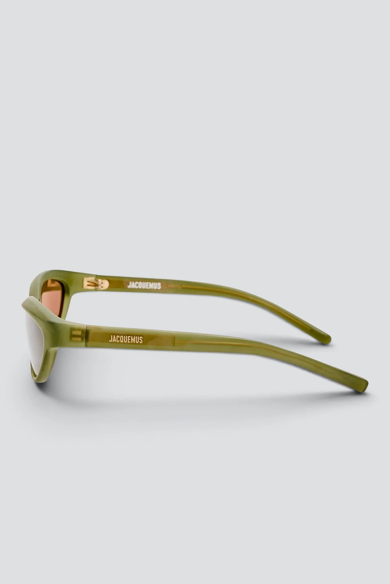 Sanded Green Curvo Sunglasses - Image 3