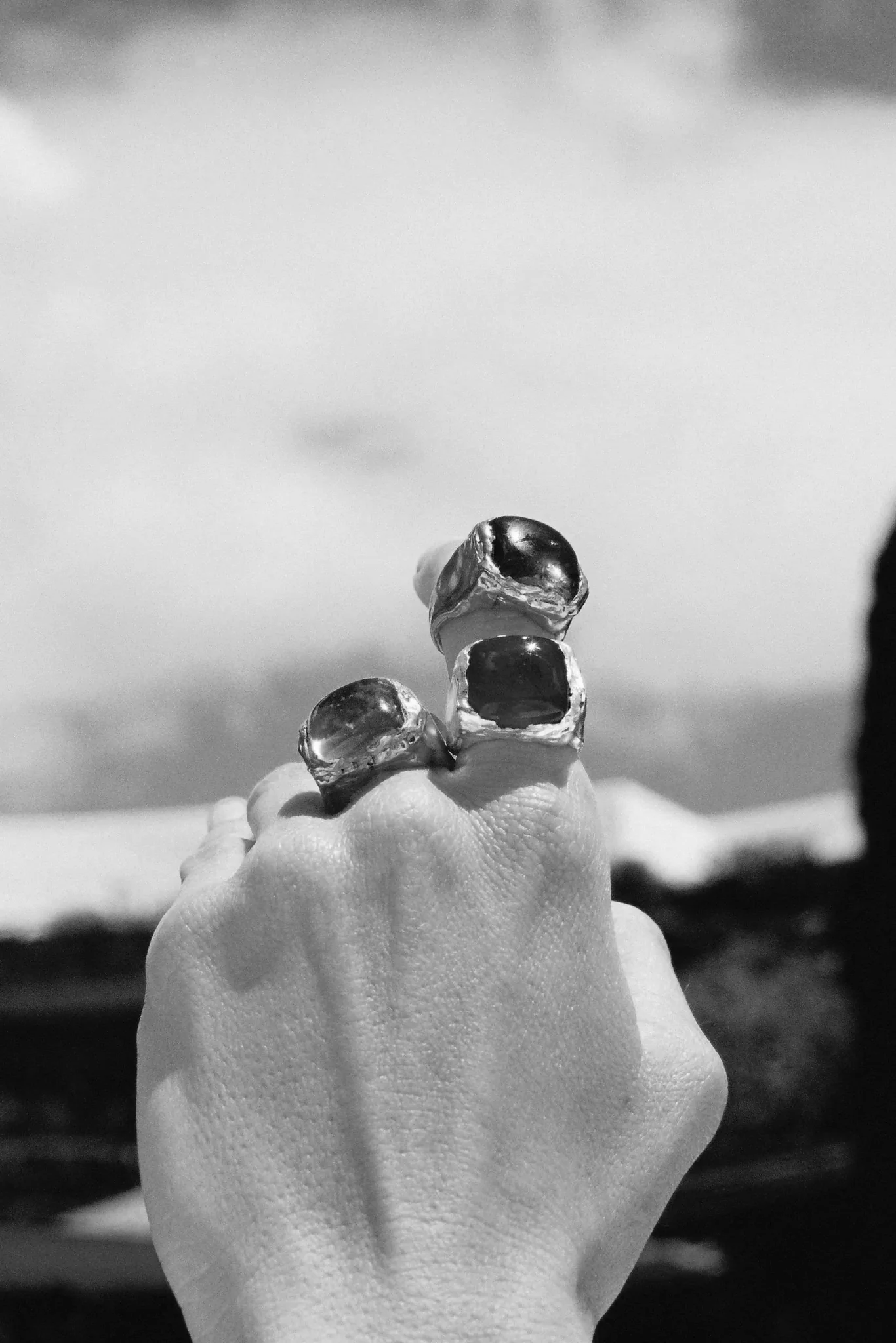 Silver/Brown Boya Ring - Image 2
