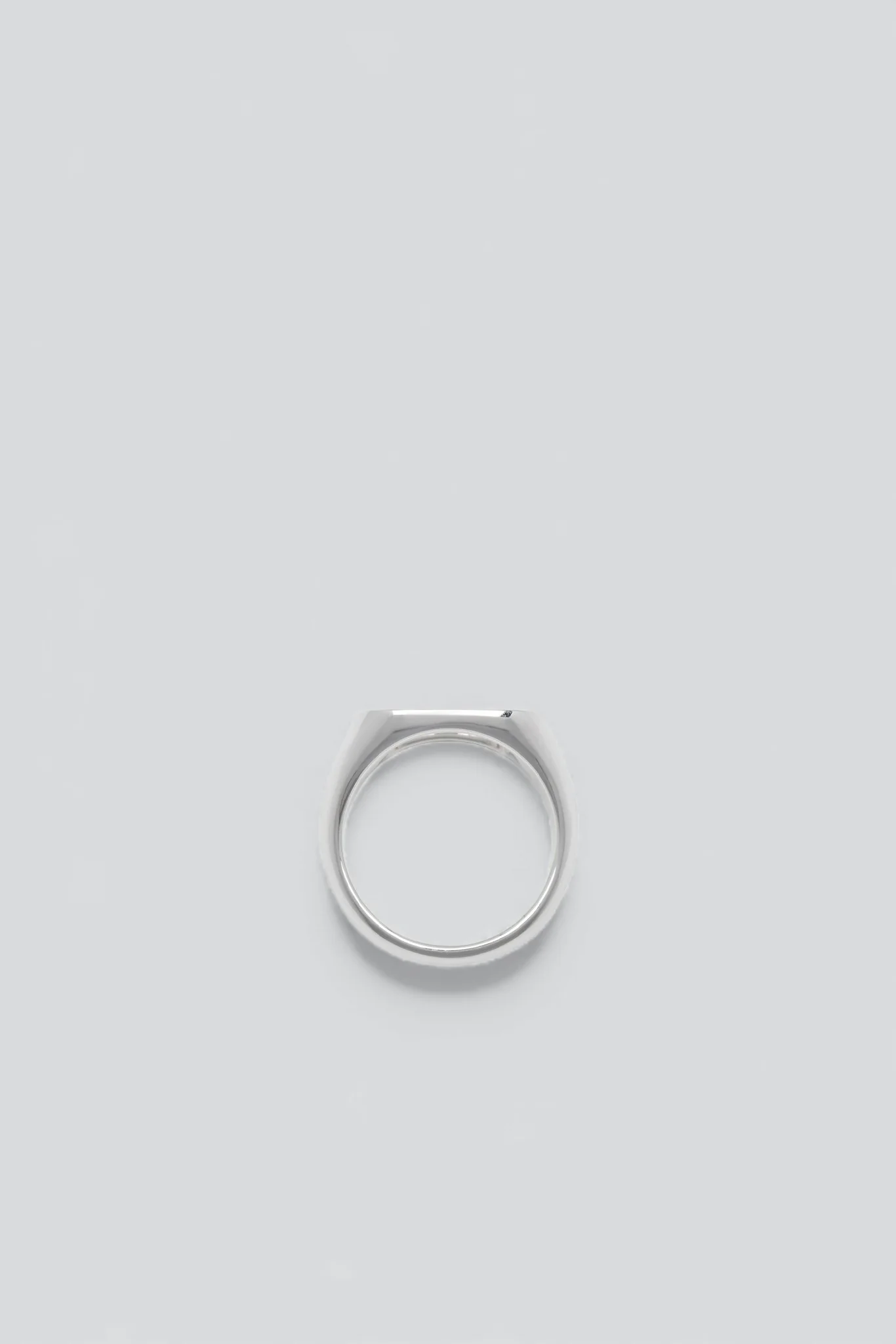 Silver Cushion Open Ring - Image 3