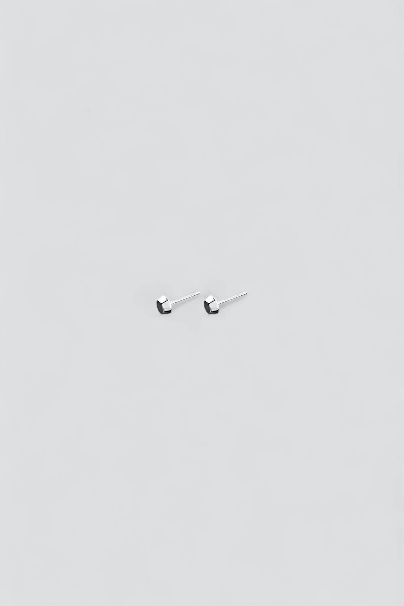 Silver EA-SK4 Stud Earrings - Image 3