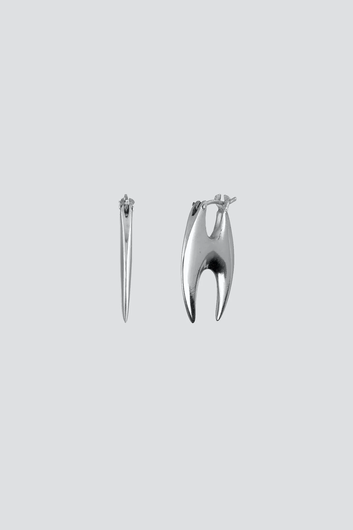 Silver Labrys Earrings - Image 3