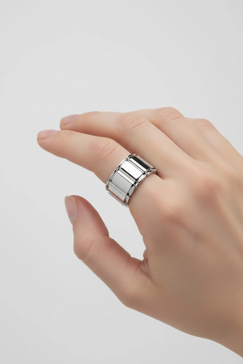 Silver RI-606 Ring - Image 2