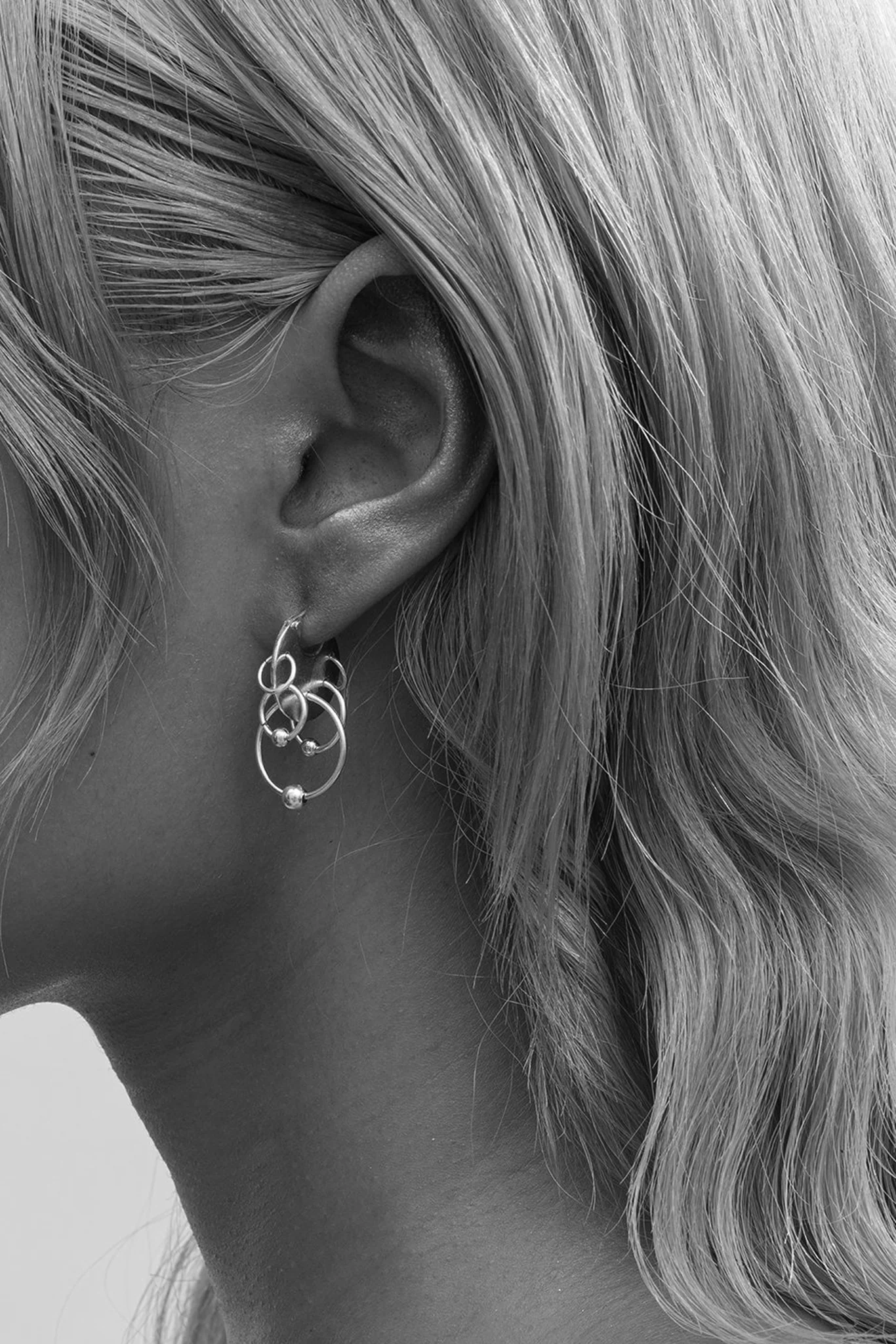 Silver Venn Quinn Earrings - Image 2
