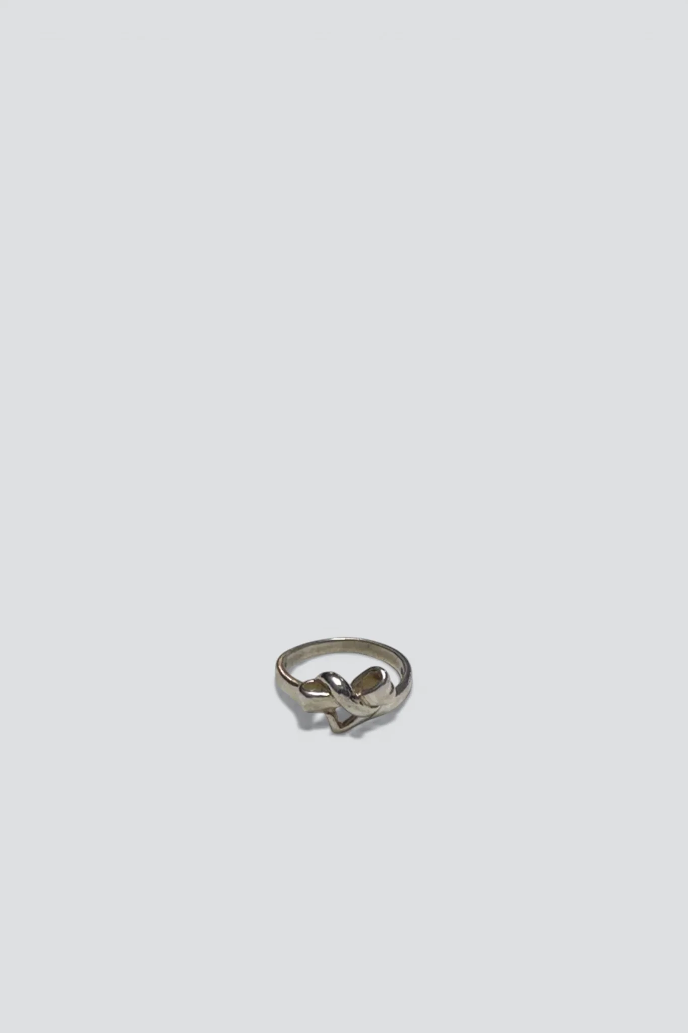 Sterling Silver Bow Ring