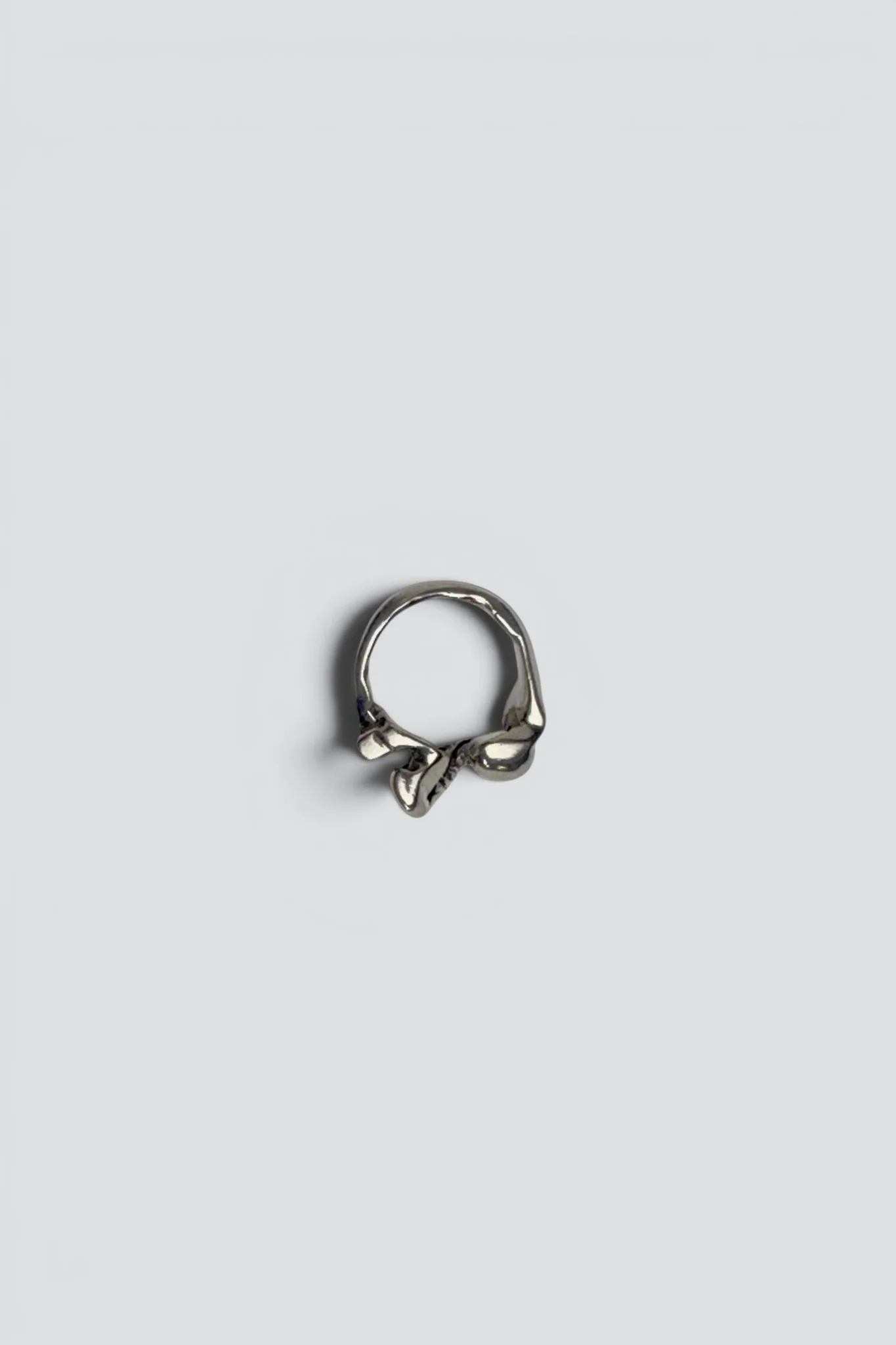 Sterling Silver Brutal Bent Ring - Image 3