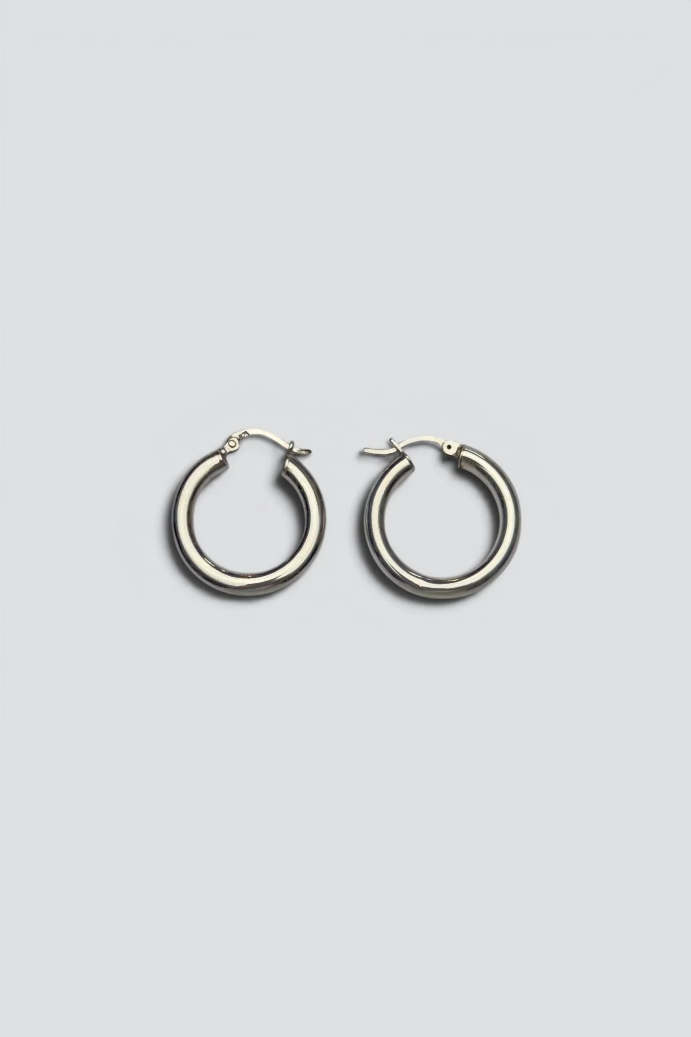 Sterling Silver Classic Hoop Earrings