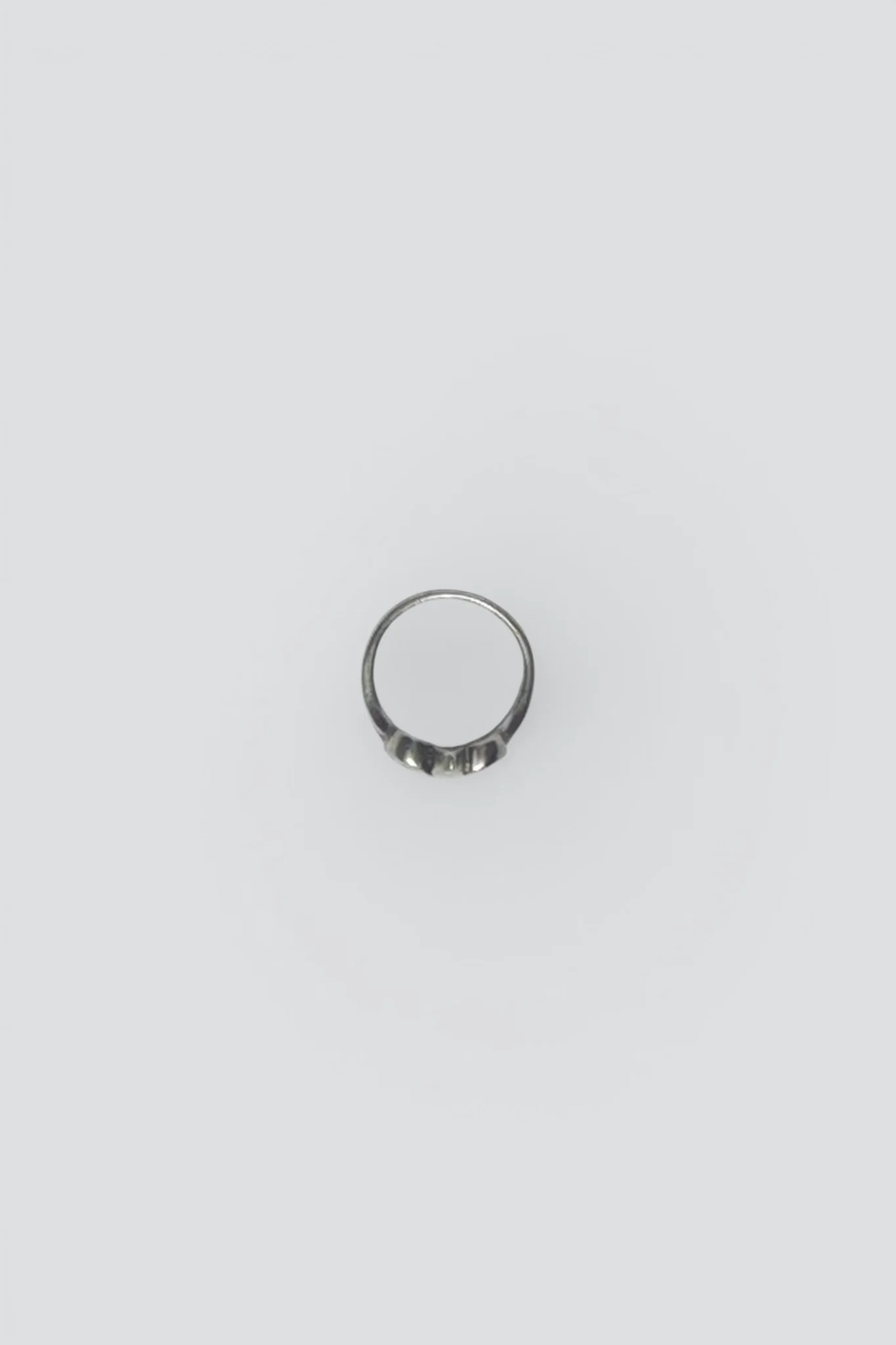 Sterling Silver Heavy Fleur Ring - Image 3