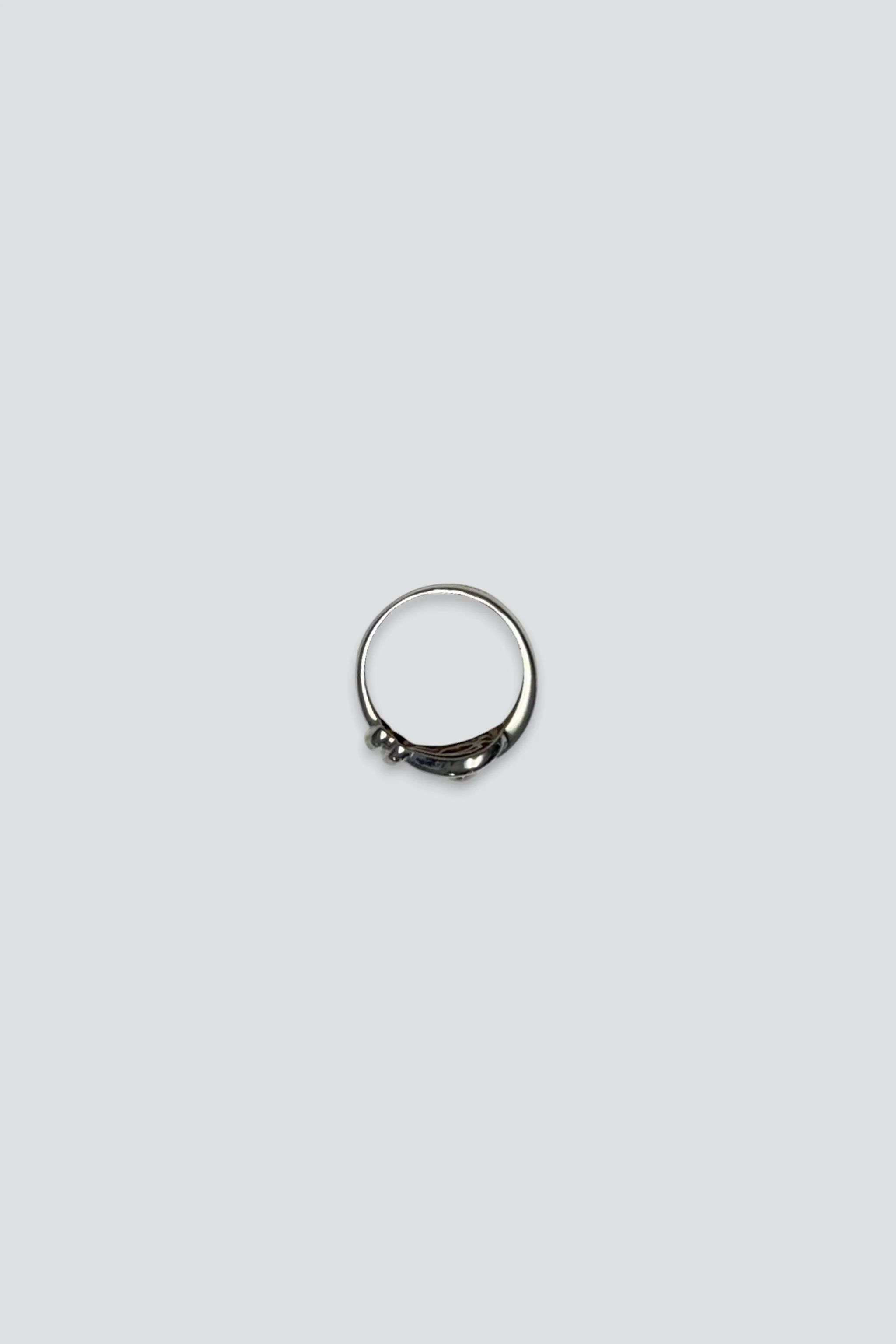 Sterling Silver Hook & Eye Ring - Image 3