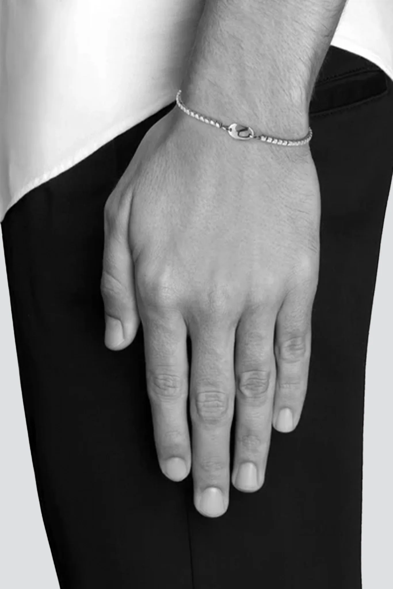 Sterling Silver Quad Chain Bracelet - Image 2