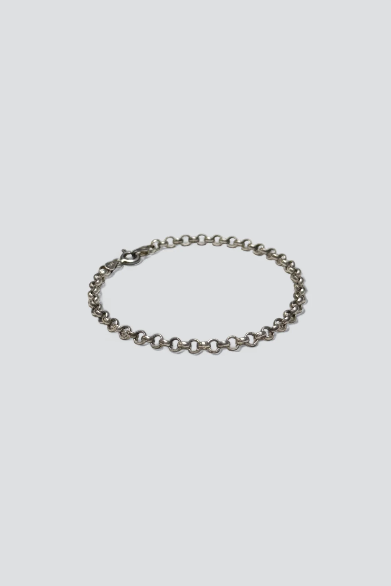 Sterling Silver Small Rolo Bracelet - Image 2