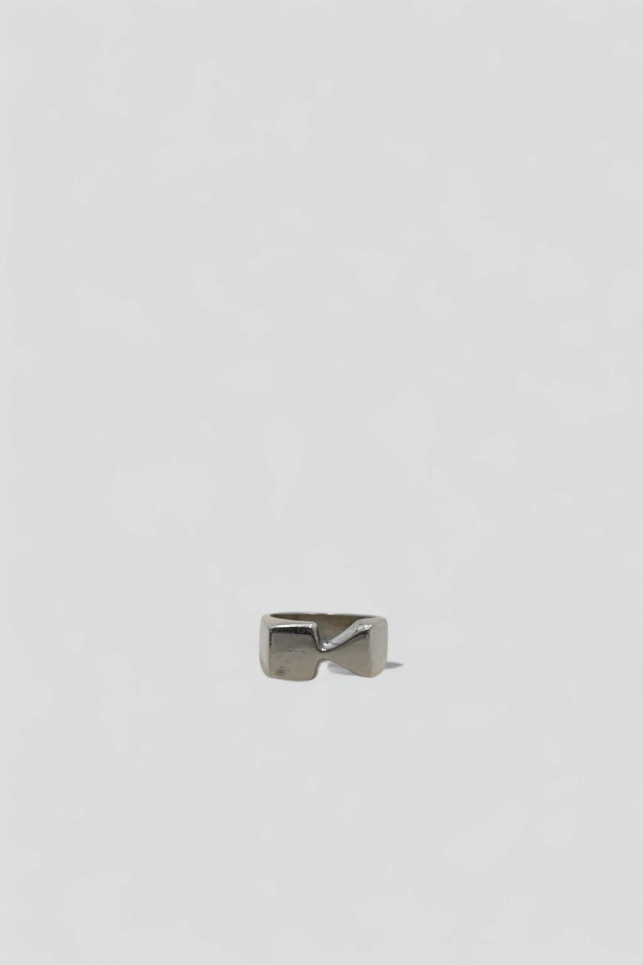 Sterling Silver Square Triangle Ring