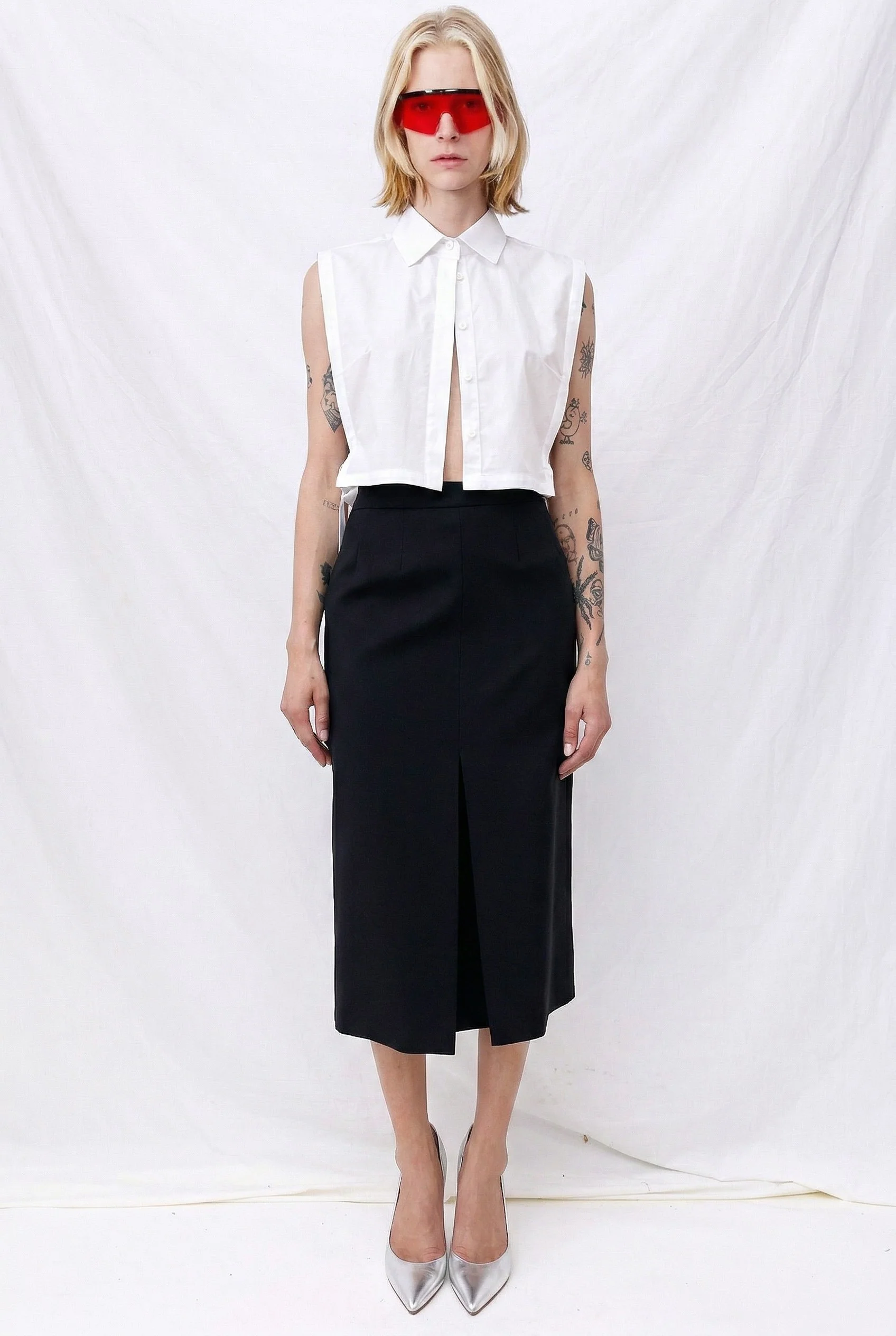 White Fragment Shirt